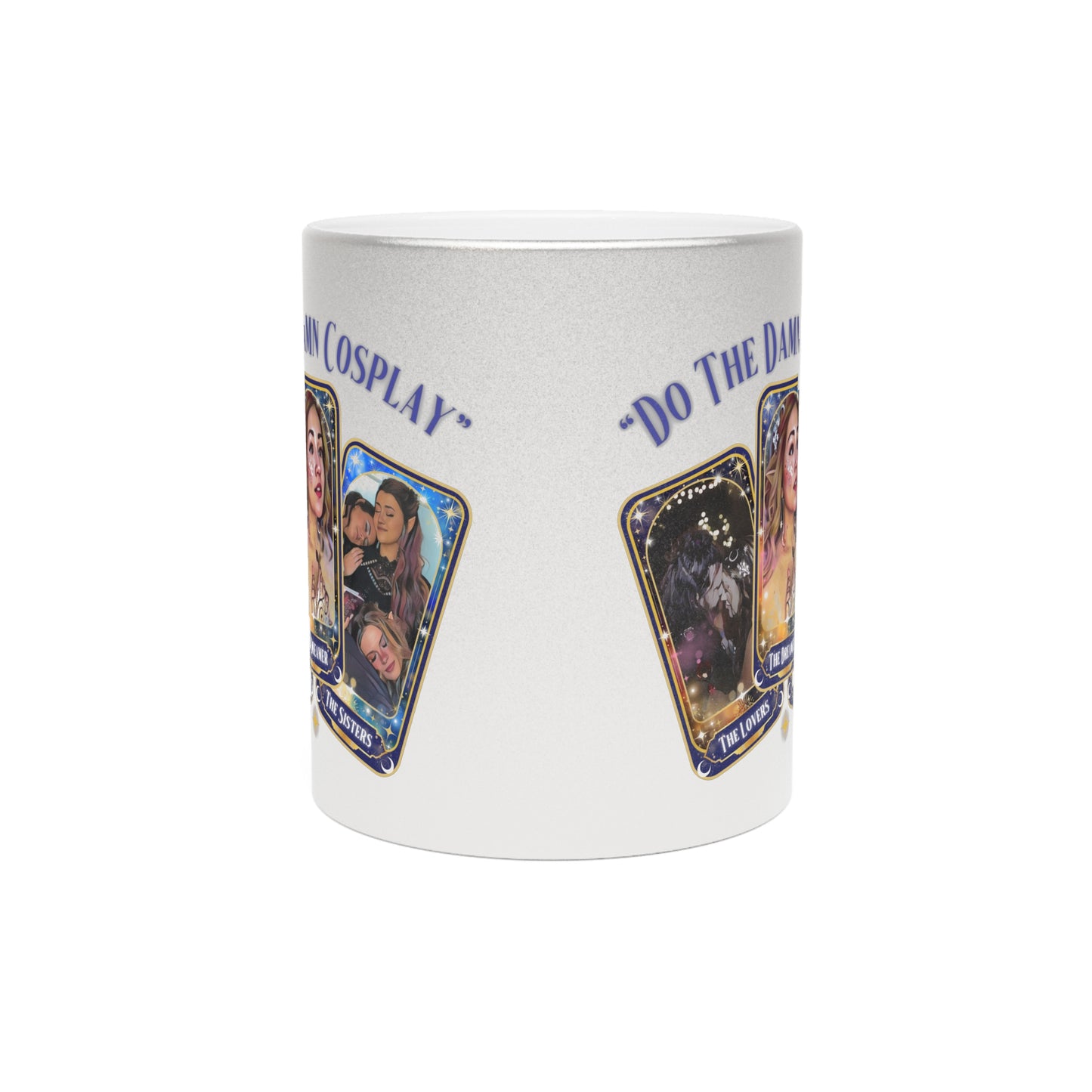 Cosplay Metallic Mug (Silver\Gold)