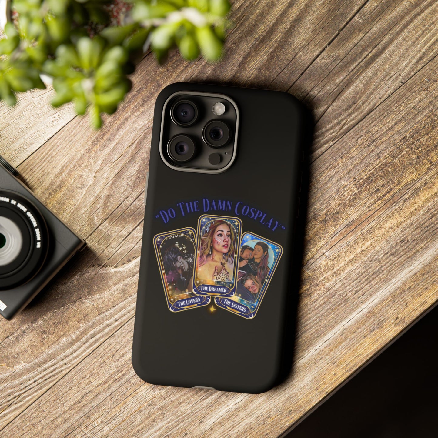 "Do the Damn Cosplay" Card Tough Phone Cases