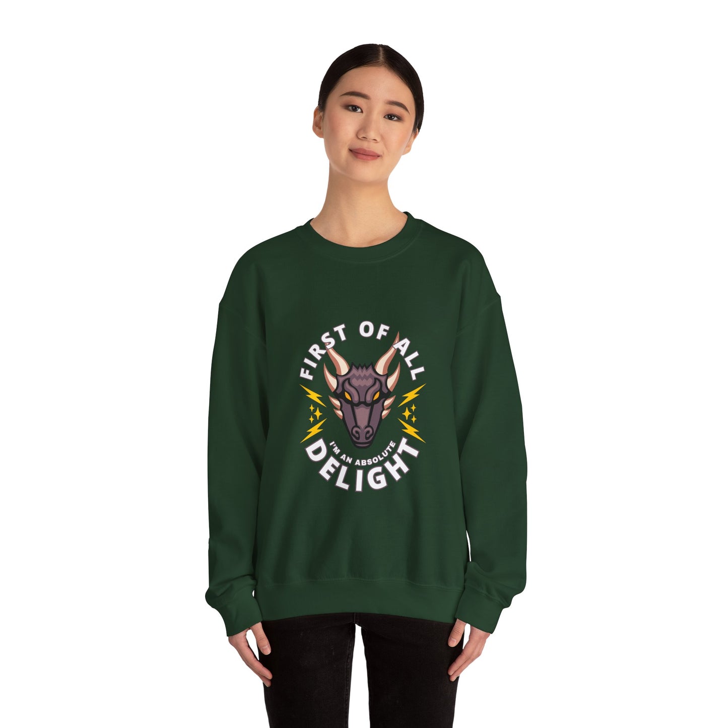 Dragon Delight Unisex Crewneck Sweatshirt