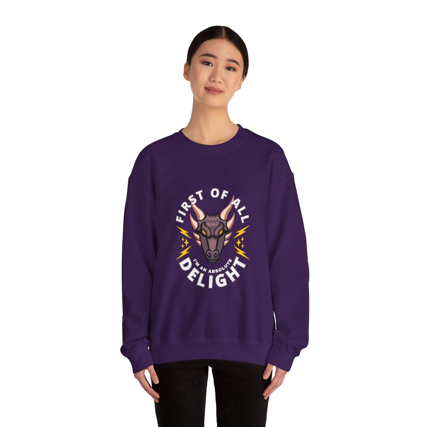 Dragon Delight Unisex Crewneck Sweatshirt