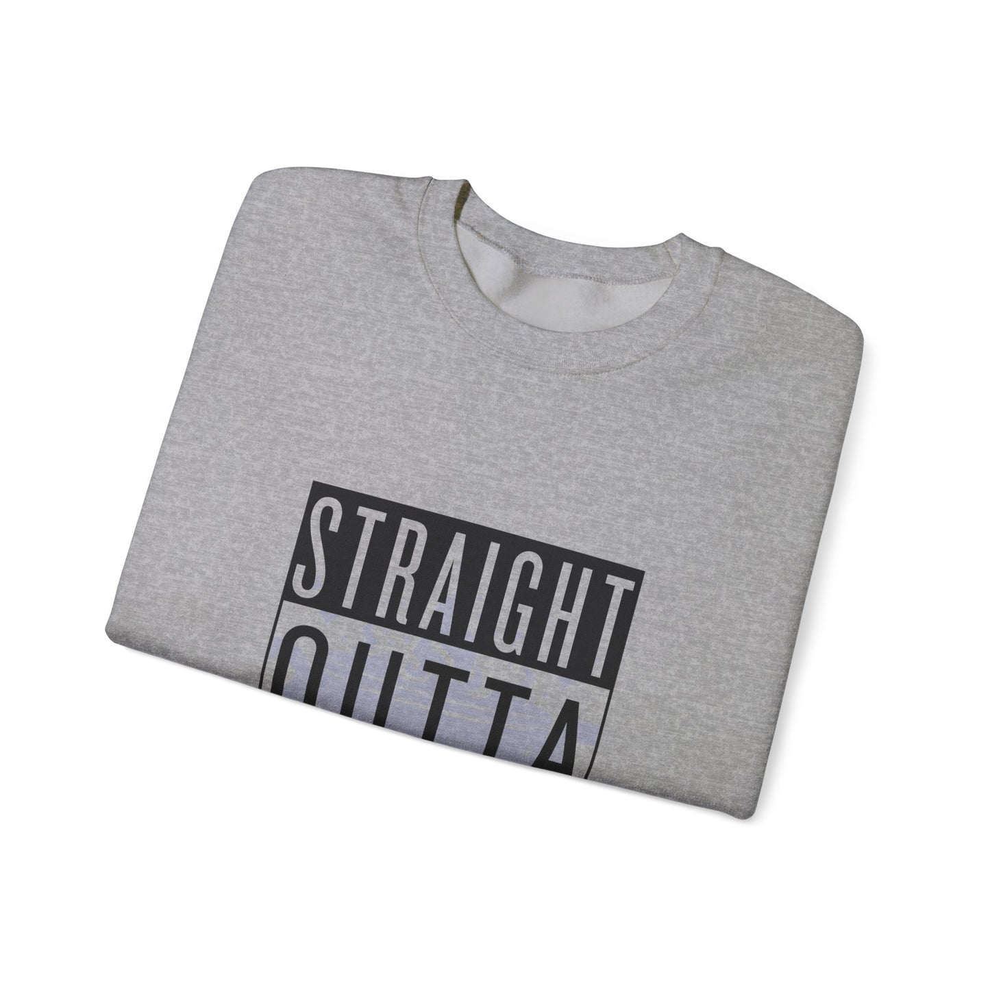 Lilac Straight Outta Cauldron Unisex Crewneck Sweatshirt