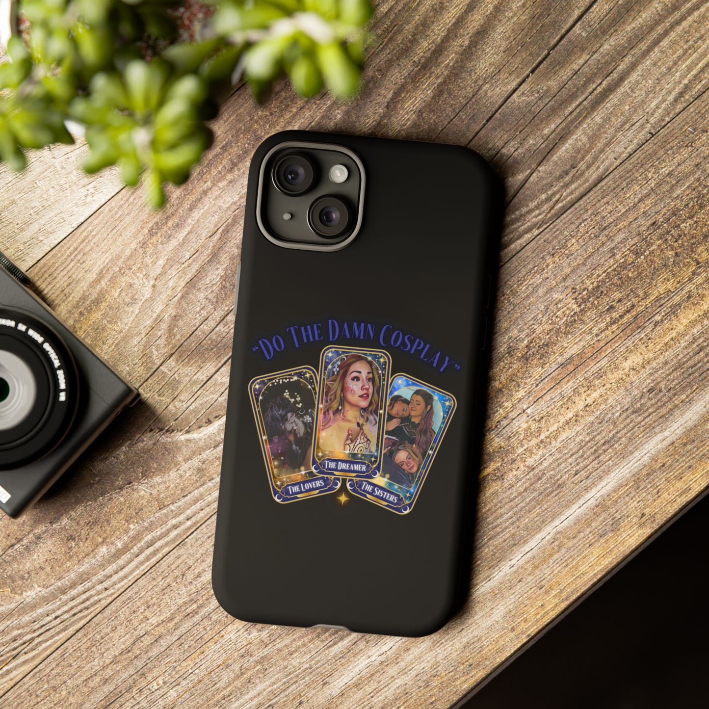 "Do the Damn Cosplay" Card Tough Phone Cases