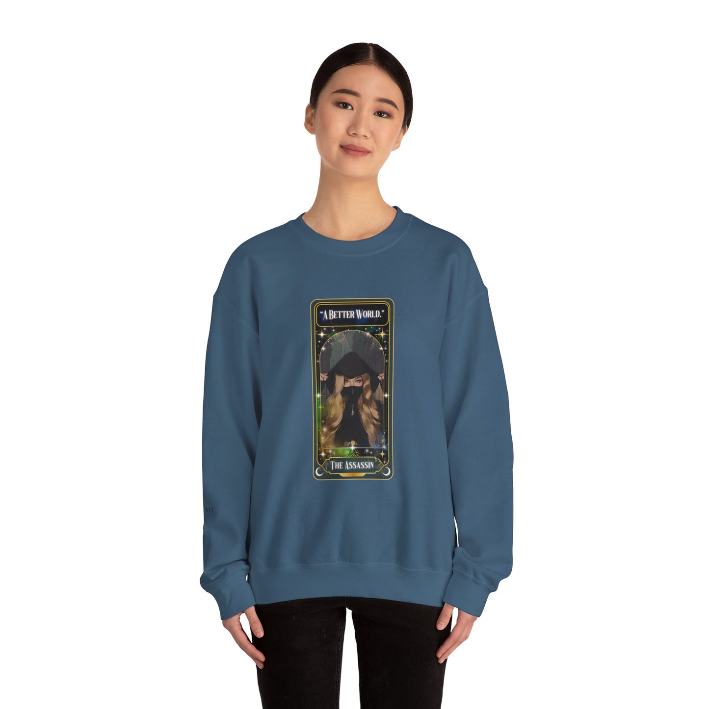 The Assassin Unisex Heavy Blend™ Crewneck Sweatshirt