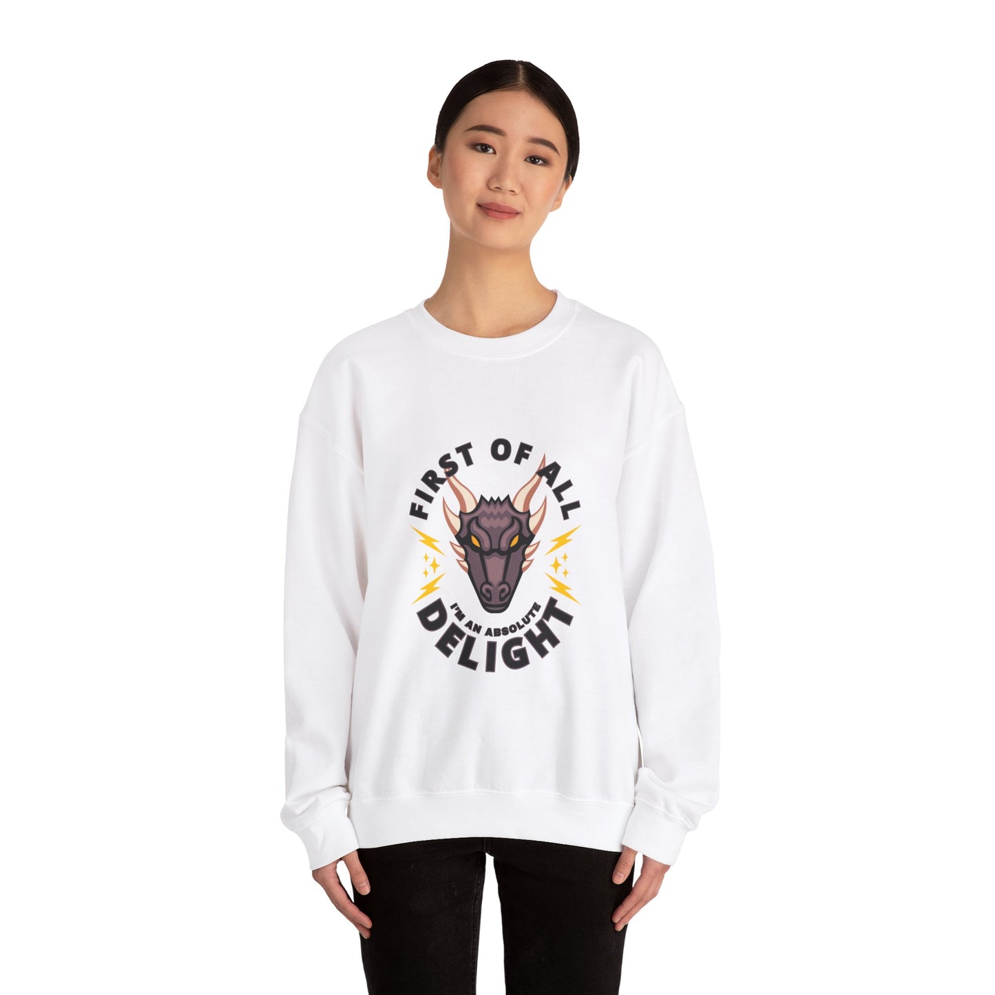 Dragon Delight Unisex Crewneck Sweatshirt