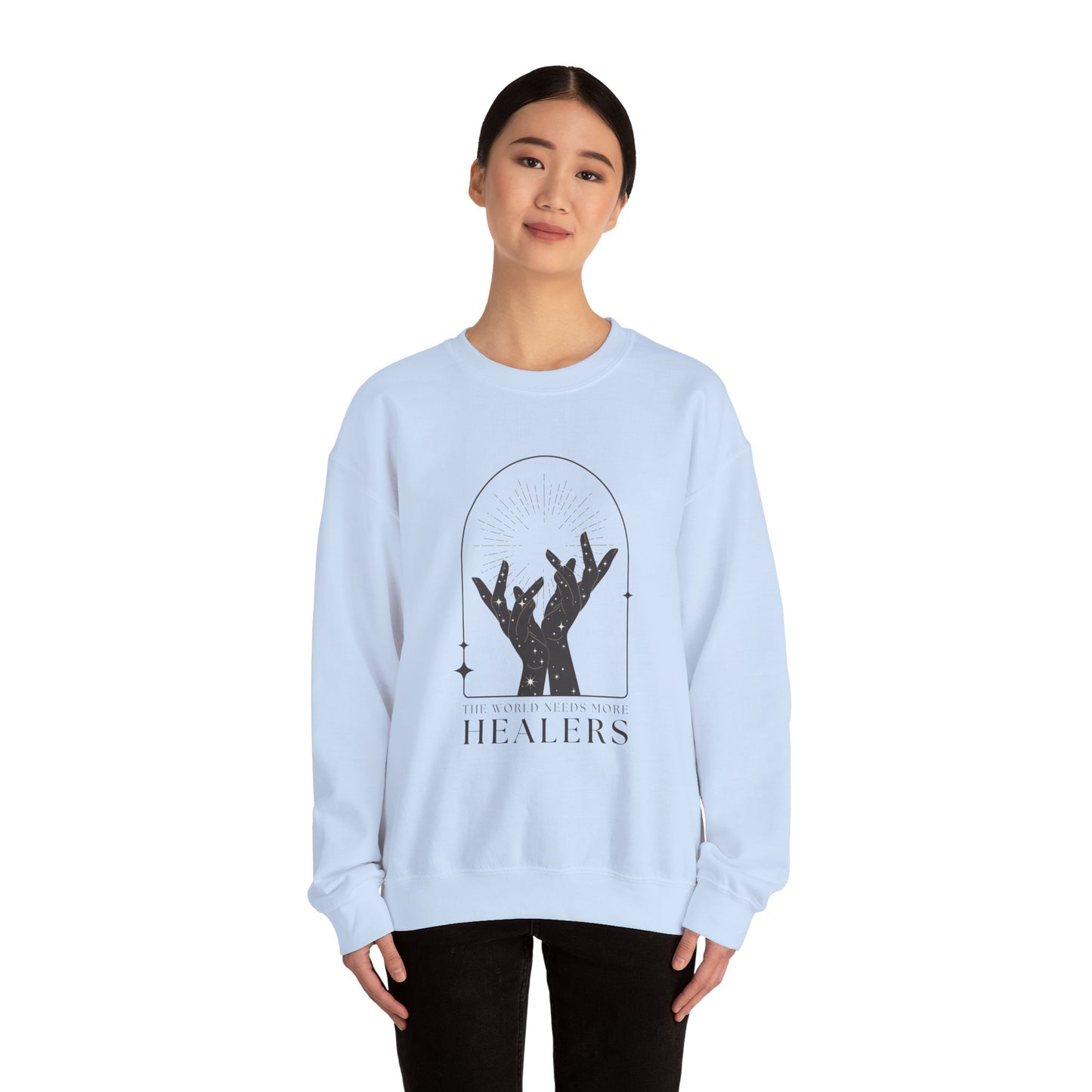 More Healers Unisex Crewneck Sweatshirt