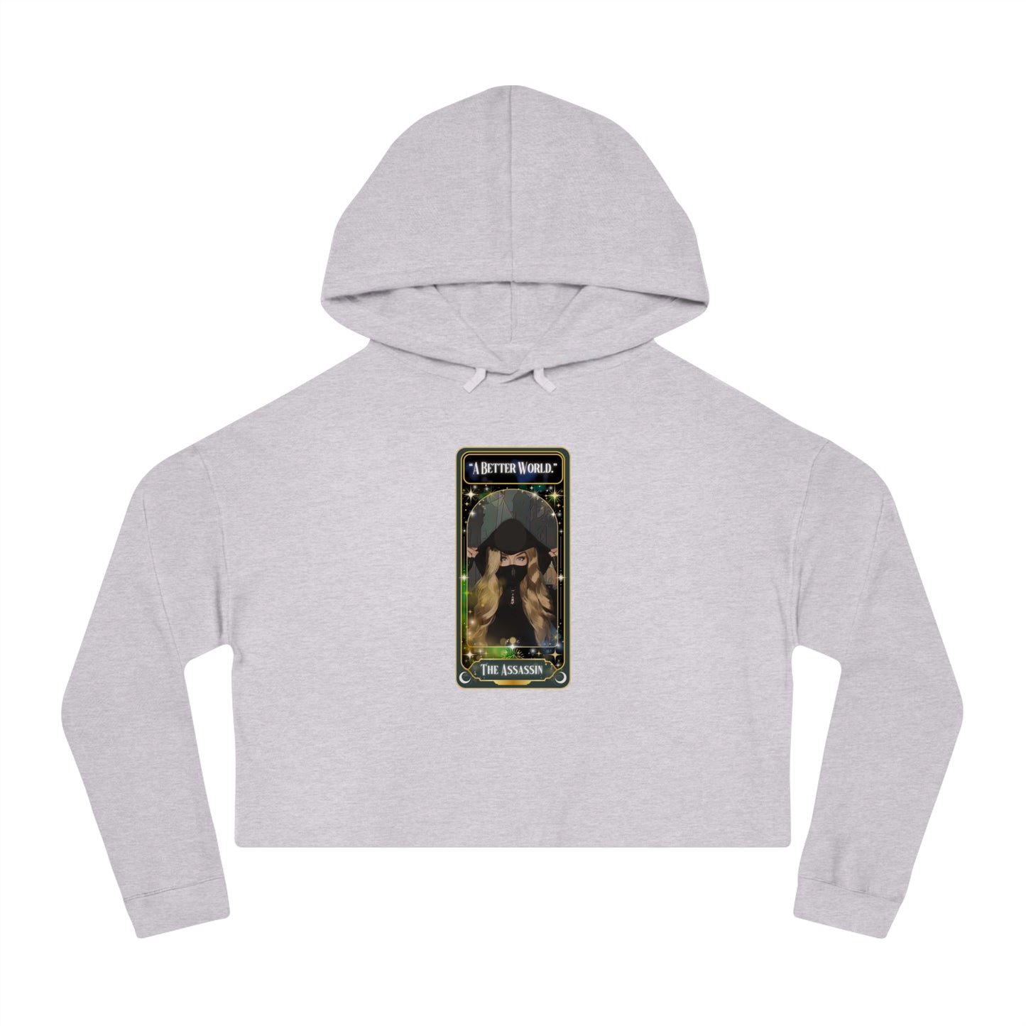 The Assassin Women’s Cropped Hooded Sweatshirt