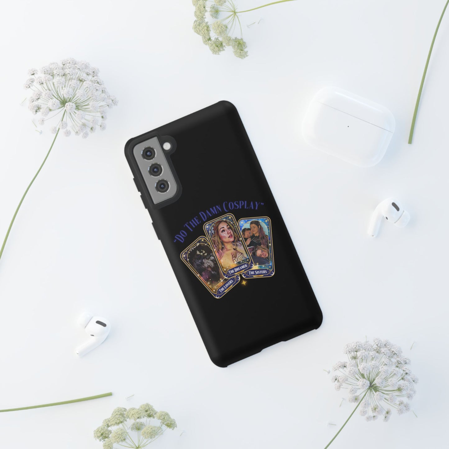 "Do the Damn Cosplay" Card Tough Phone Cases