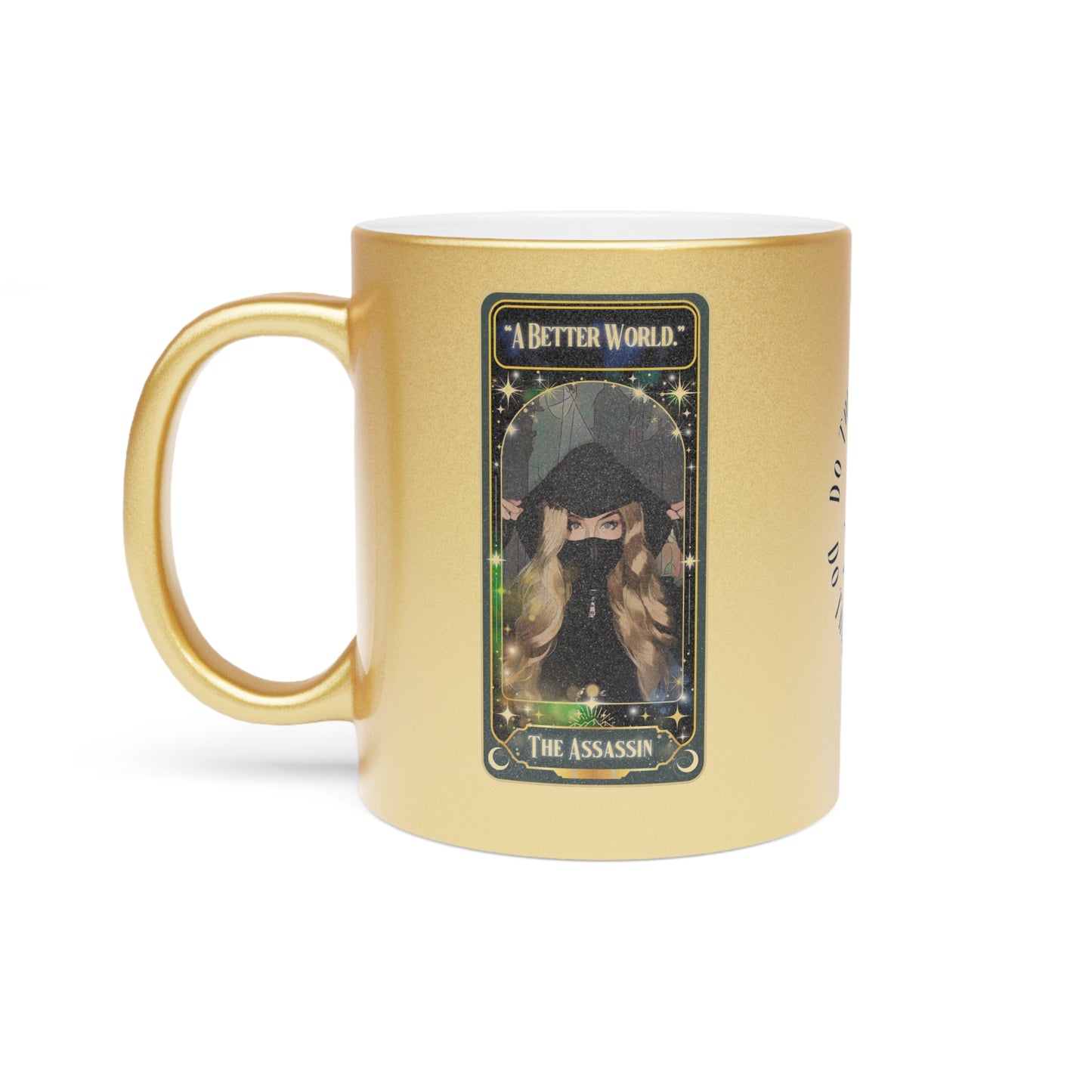 The Assassin Metallic Mug (Silver\Gold)