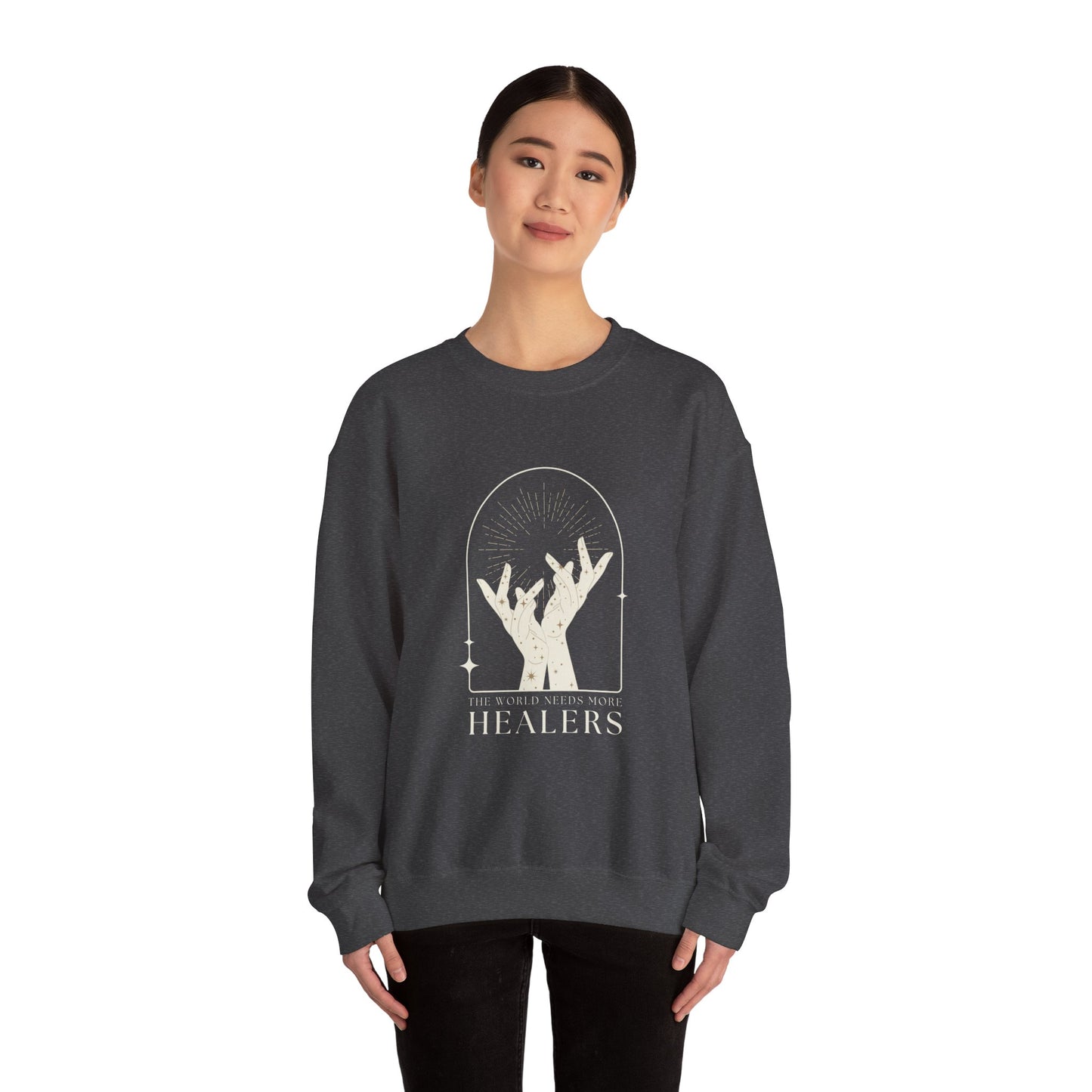 More Healers Unisex Crewneck Sweatshirt