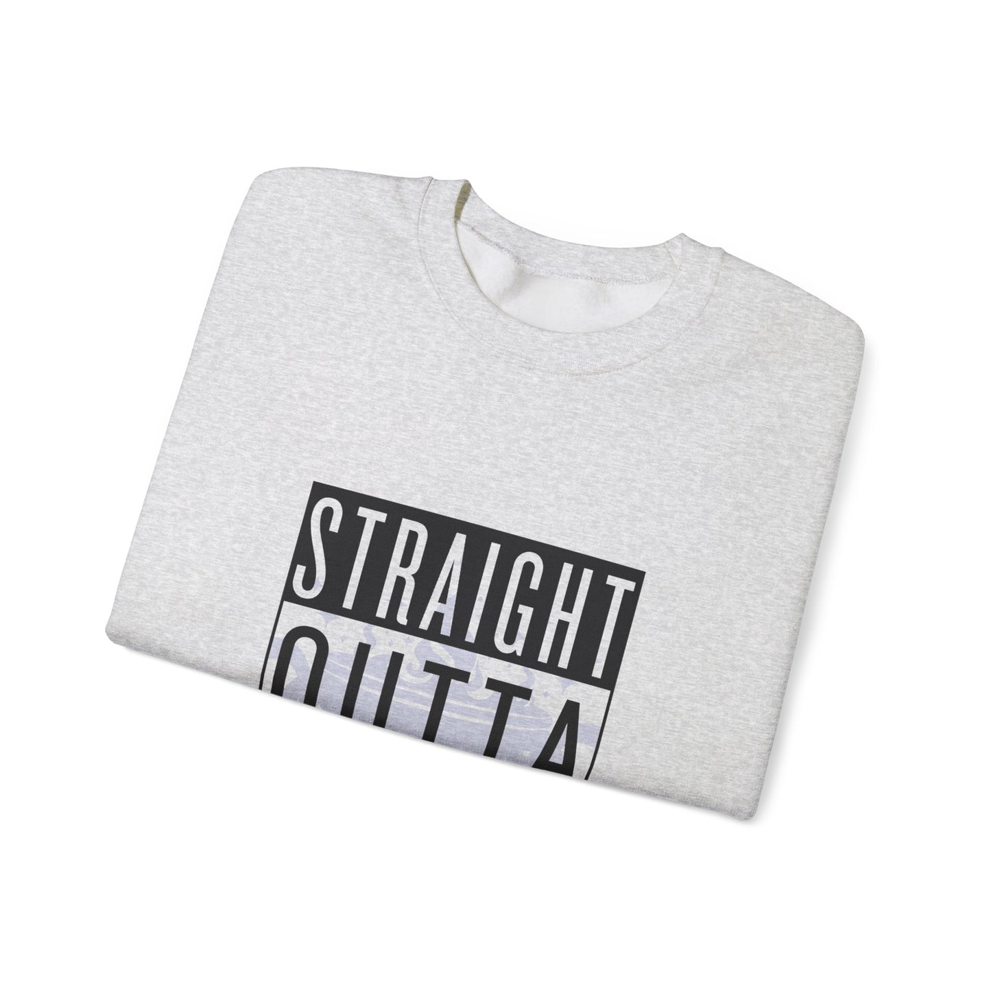 Lilac Straight Outta Cauldron Unisex Crewneck Sweatshirt