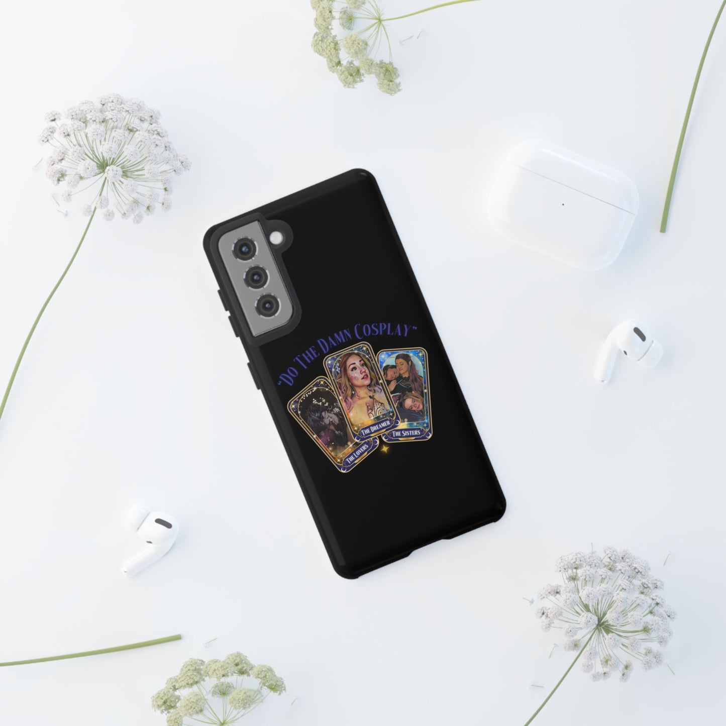 "Do the Damn Cosplay" Card Tough Phone Cases