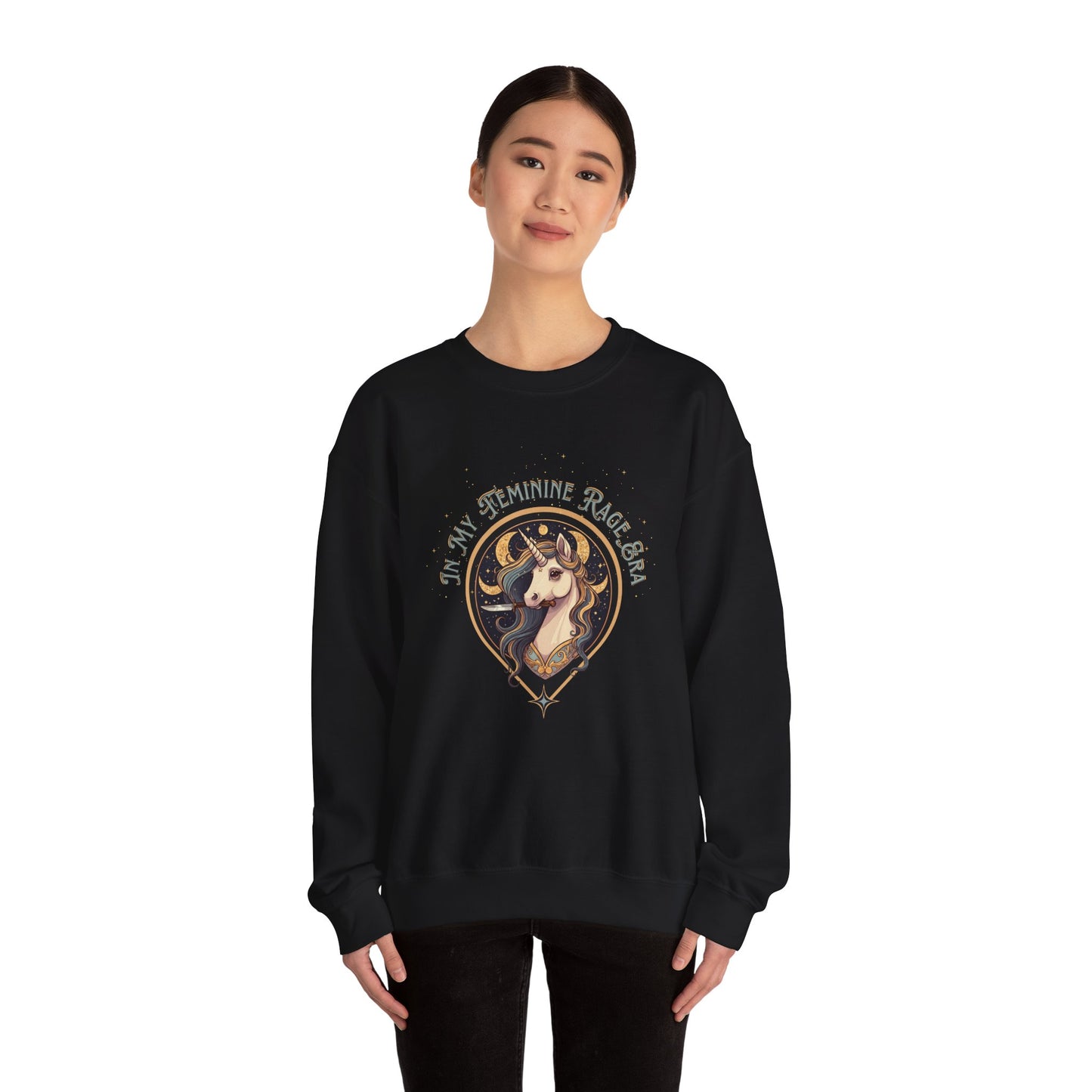 Fem Rage Era Unisex Crewneck Sweatshirt