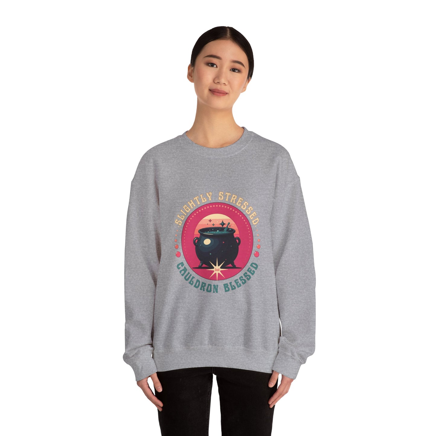 Cauldron Blessed Unisex Crewneck Sweatshirt