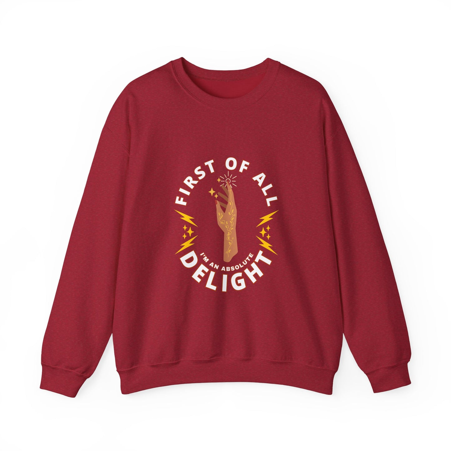 High Lady Delight Unisex Crewneck Sweatshirt