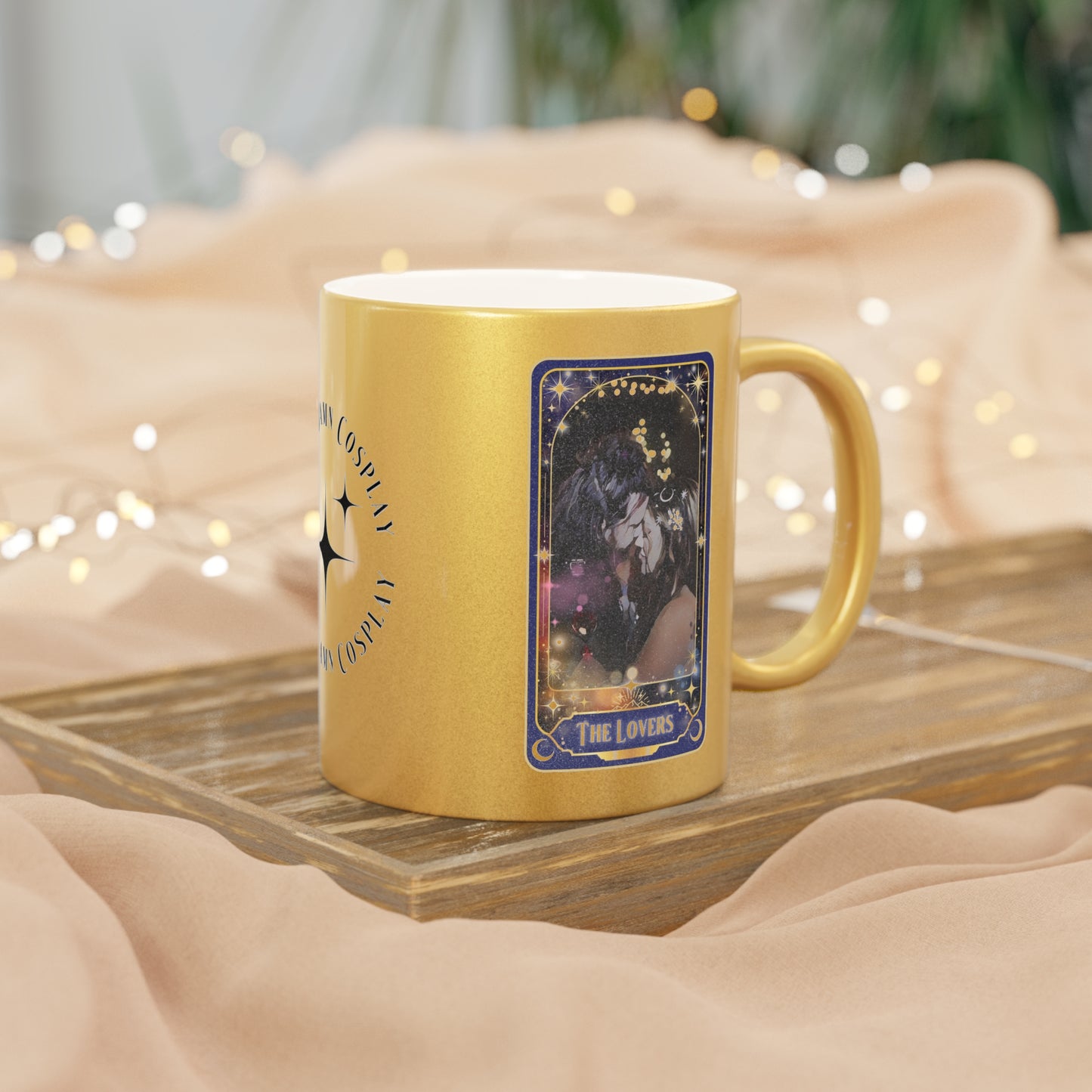 The Lovers Metallic Mug (Silver\Gold)