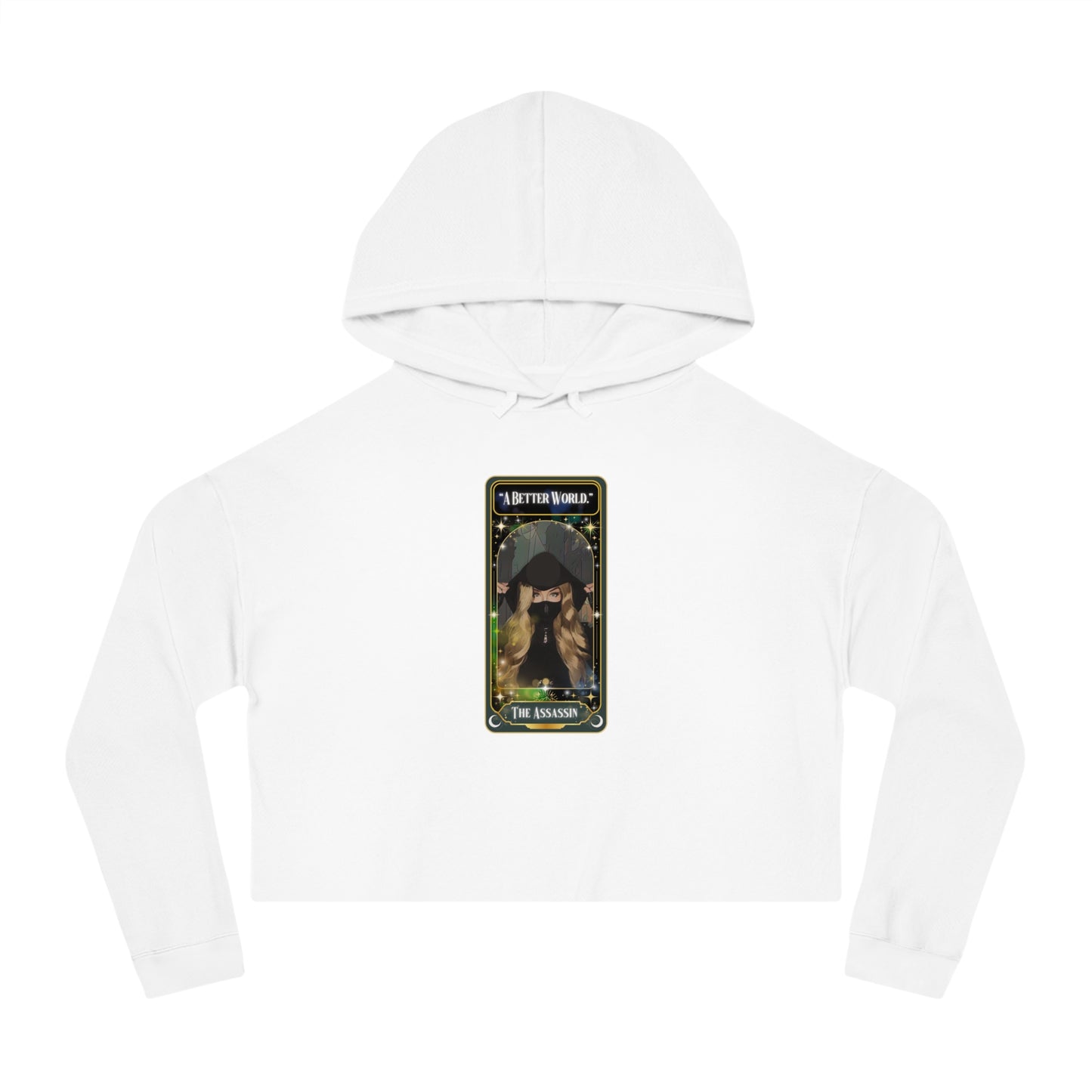 The Assassin Women’s Cropped Hooded Sweatshirt