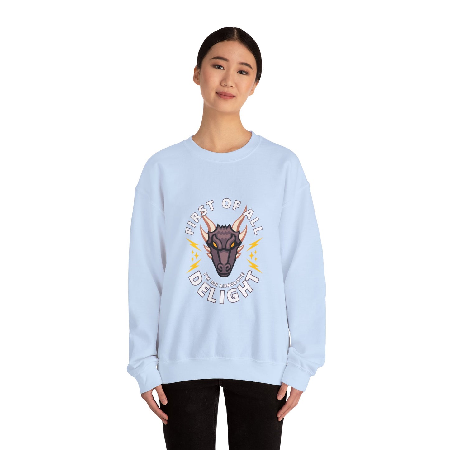 Dragon Delight Unisex Crewneck Sweatshirt