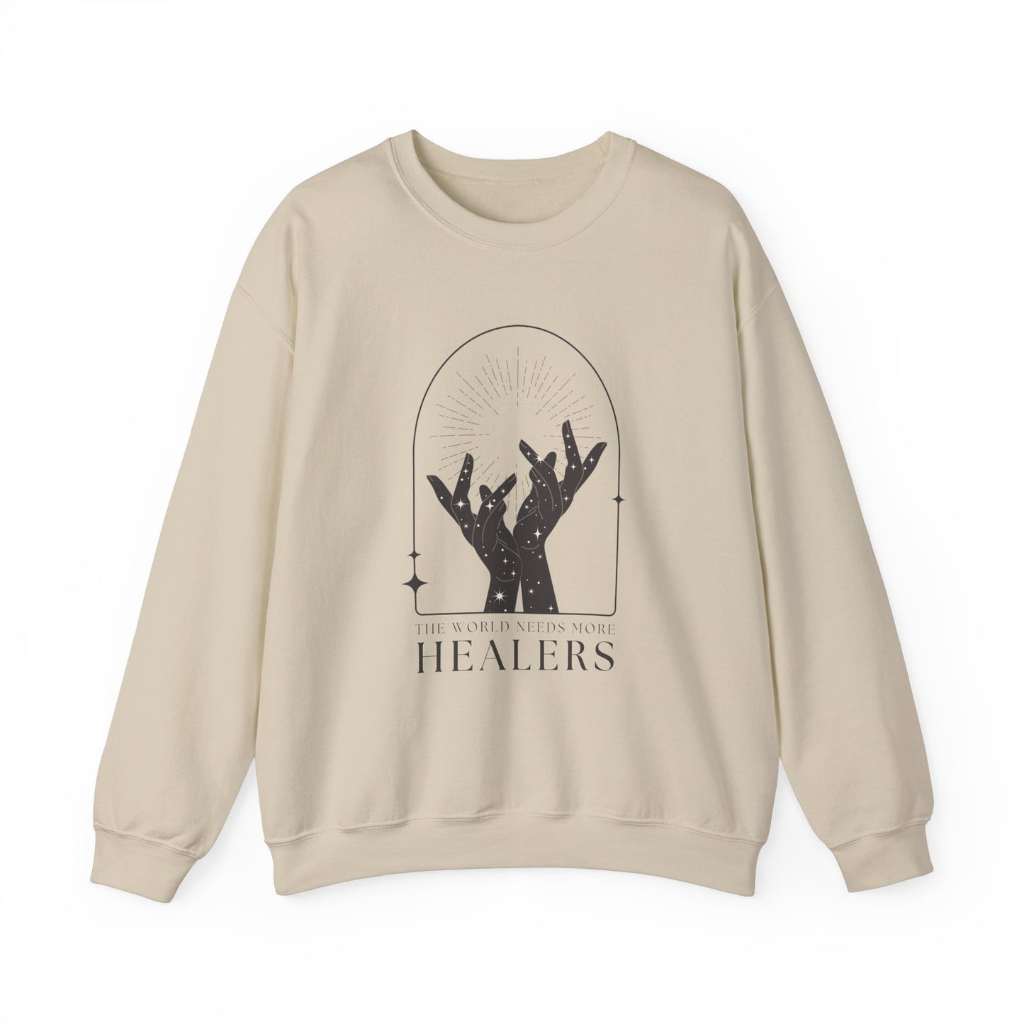 More Healers Unisex Crewneck Sweatshirt