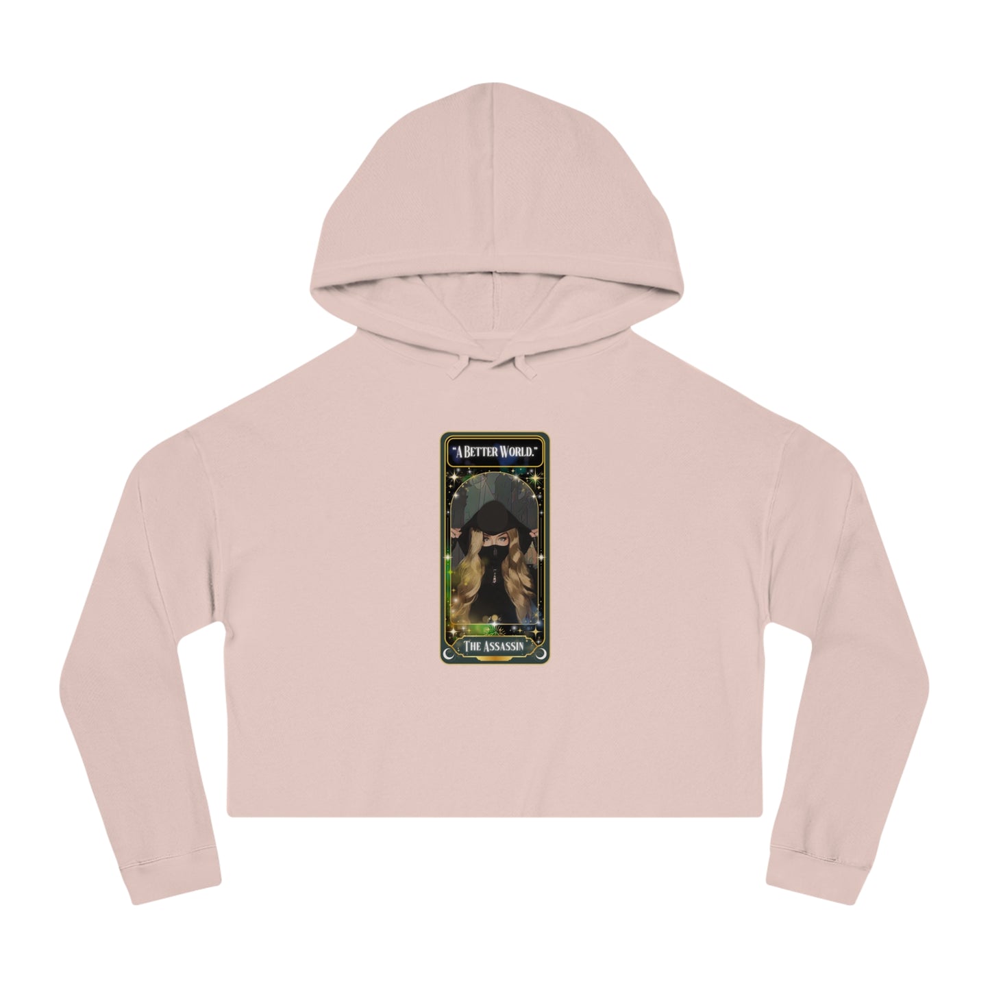 The Assassin Women’s Cropped Hooded Sweatshirt