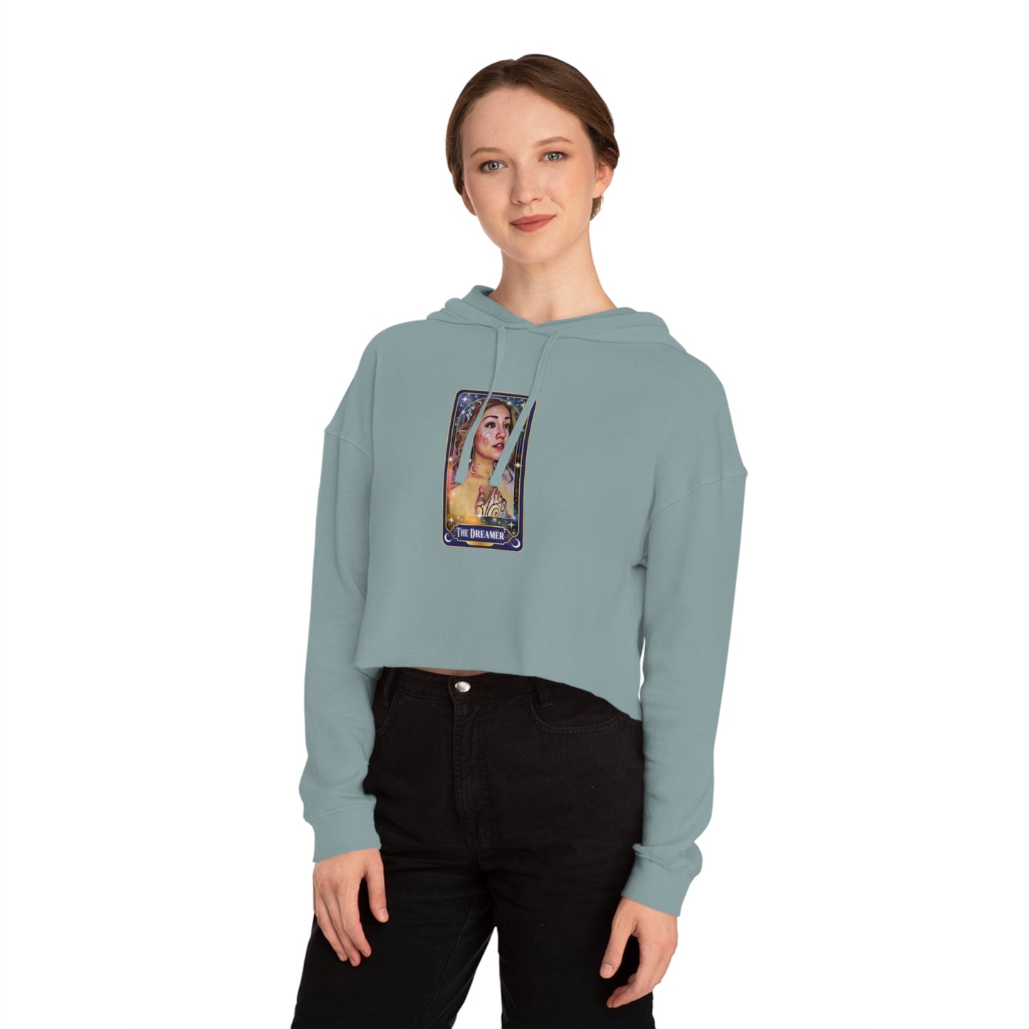 The Dreamer Women’s Cropped Hooded Sweatshirt