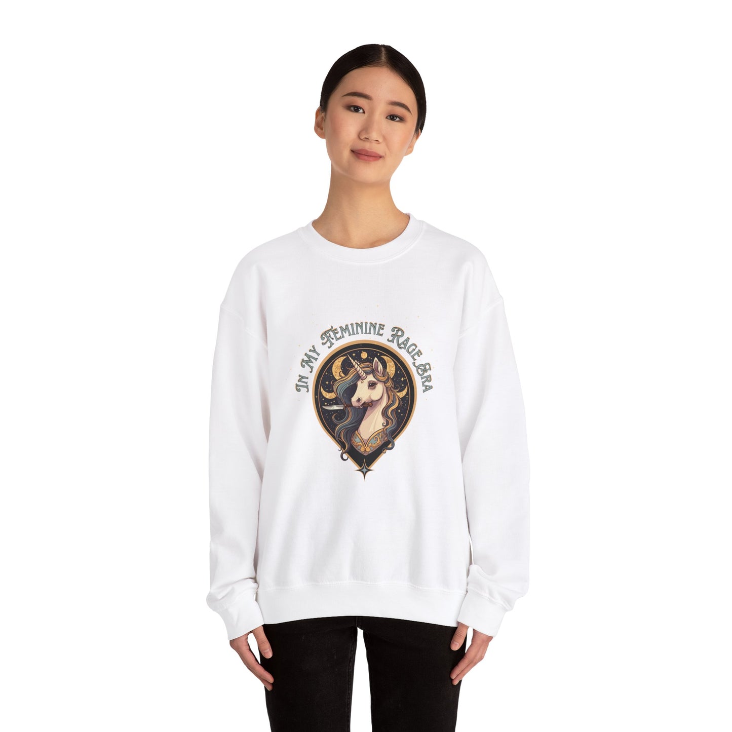 Fem Rage Era Unisex Crewneck Sweatshirt