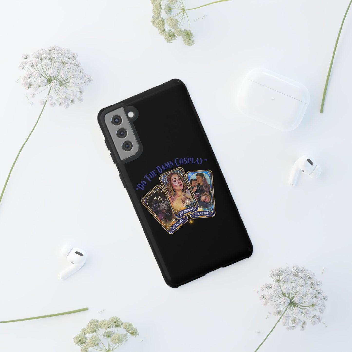 "Do the Damn Cosplay" Card Tough Phone Cases