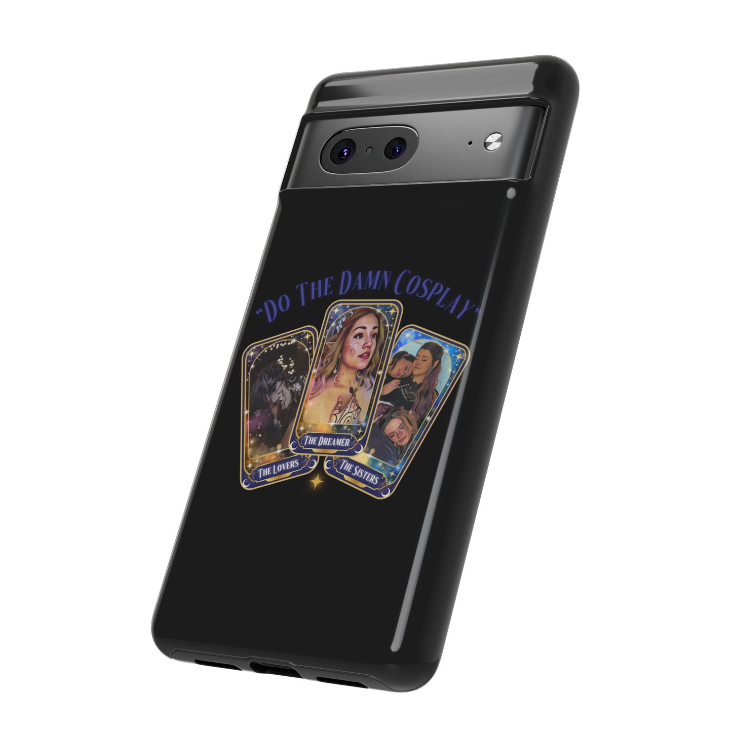 "Do the Damn Cosplay" Card Tough Phone Cases