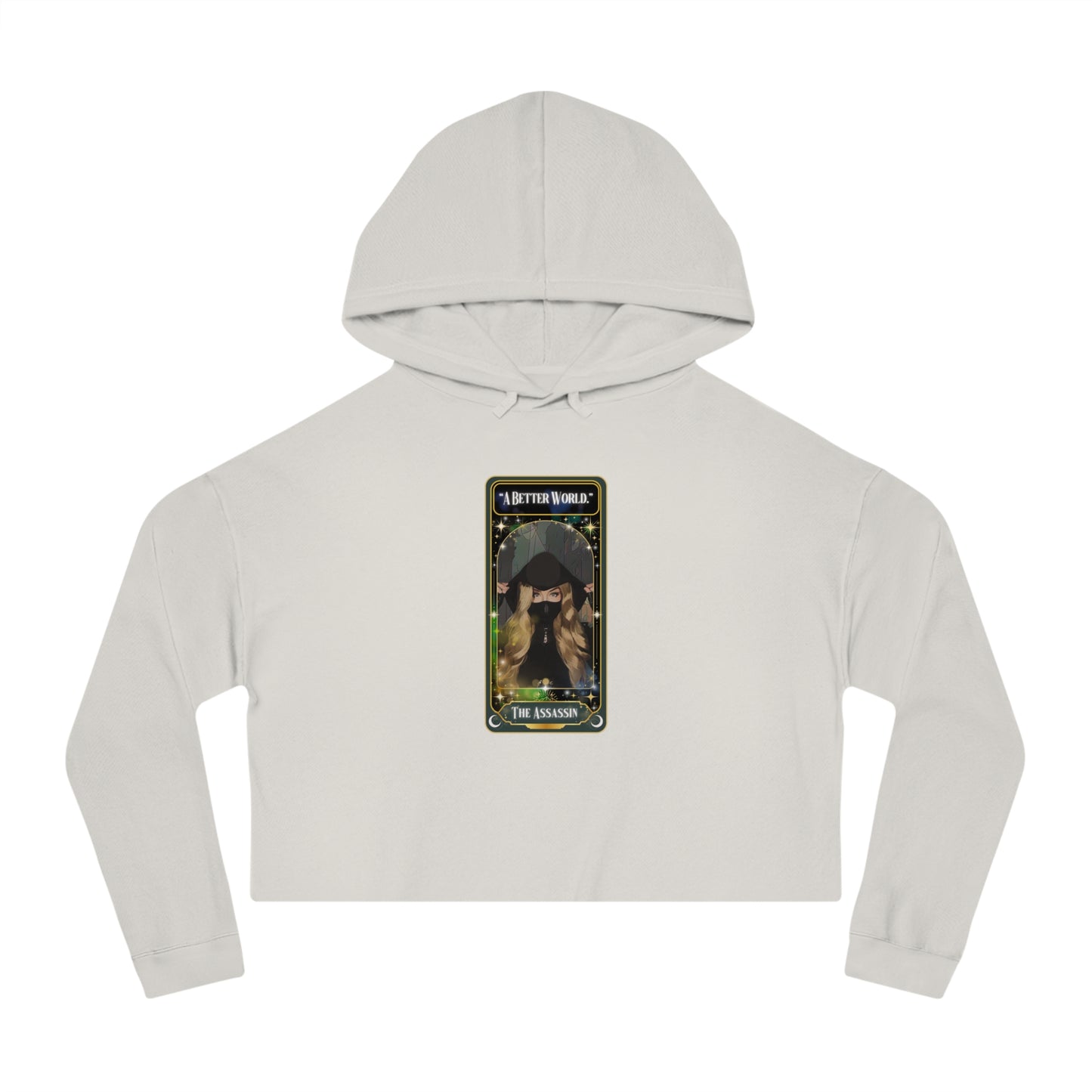 The Assassin Women’s Cropped Hooded Sweatshirt