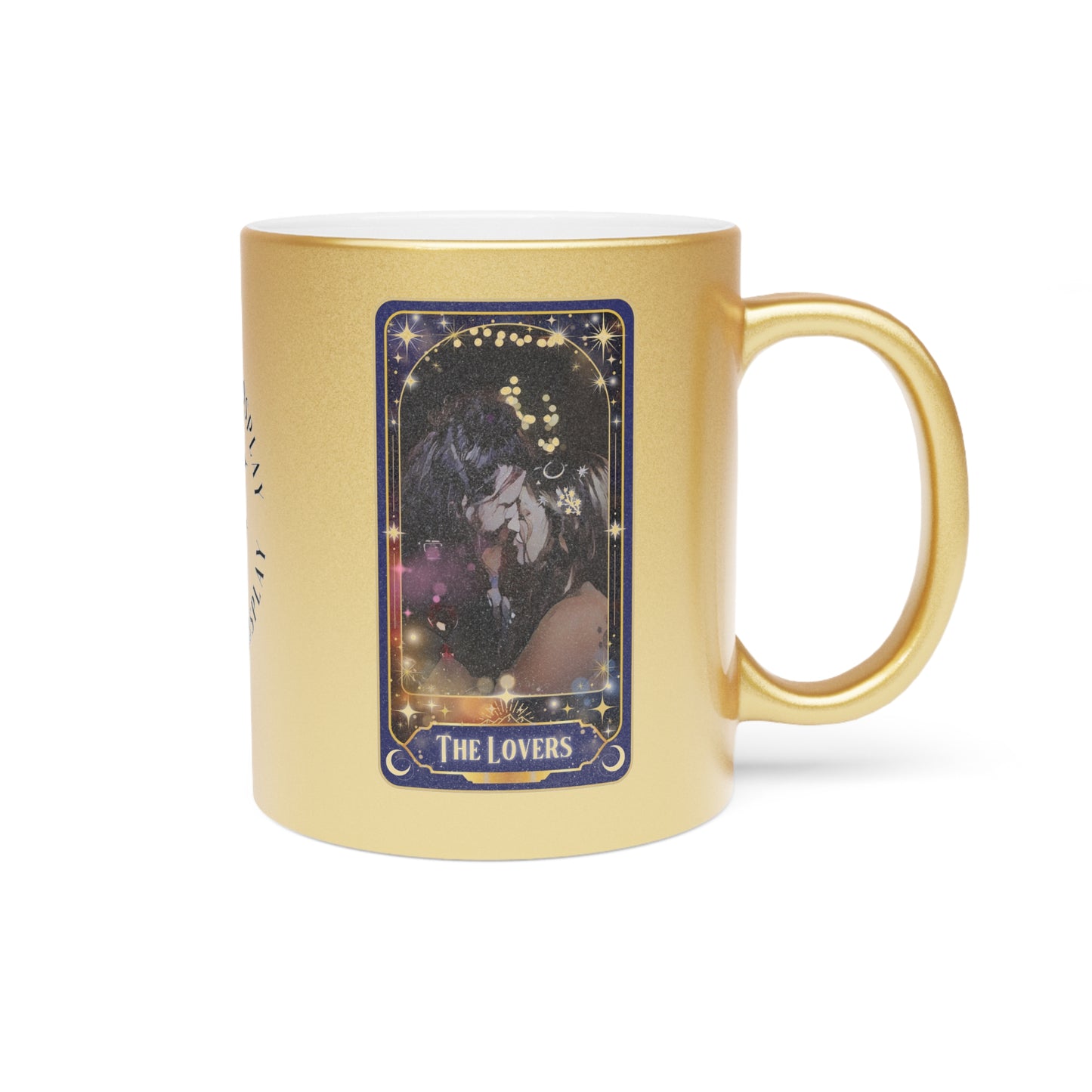 The Lovers Metallic Mug (Silver\Gold)