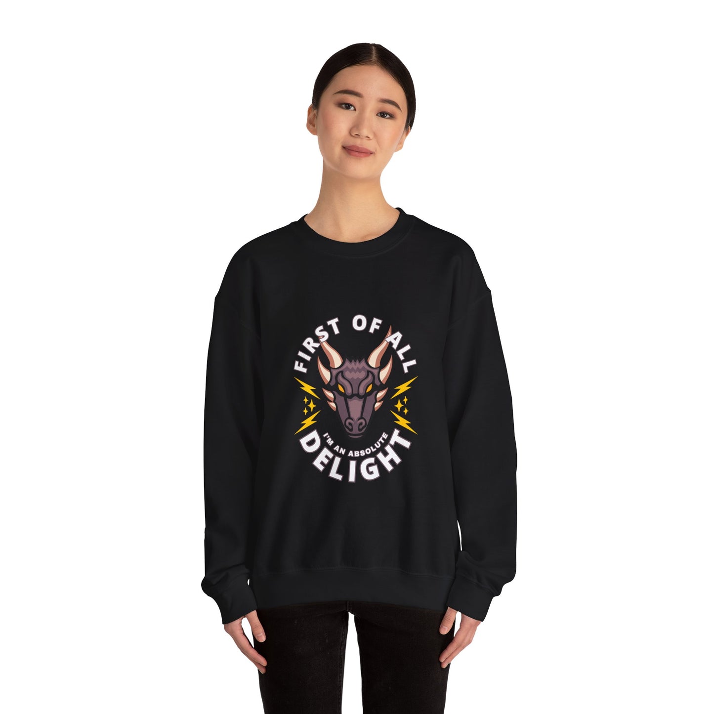 Dragon Delight Unisex Crewneck Sweatshirt