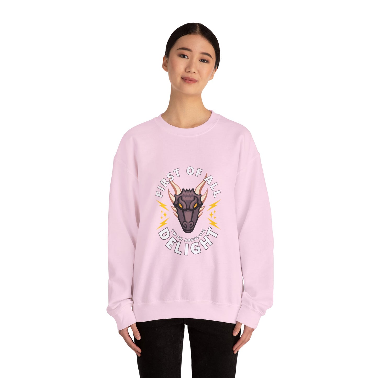 Dragon Delight Unisex Crewneck Sweatshirt