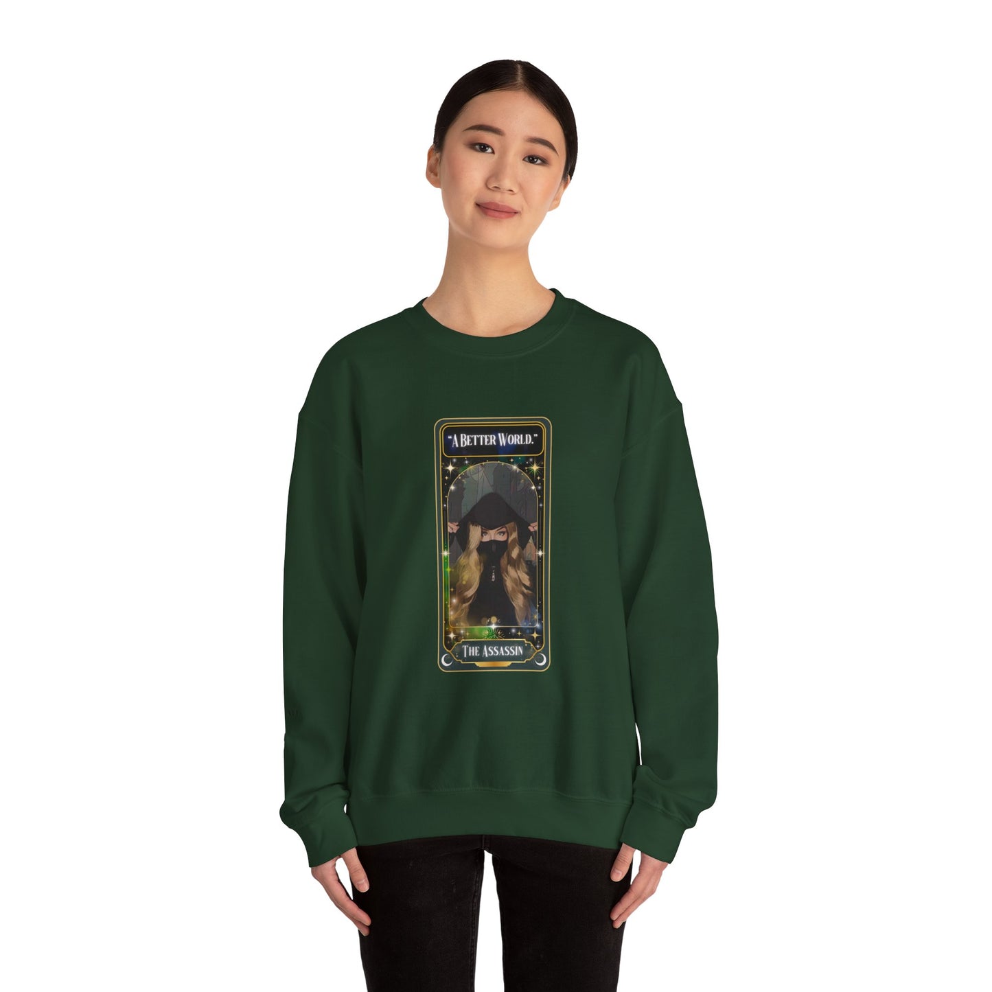 The Assassin Unisex Heavy Blend™ Crewneck Sweatshirt