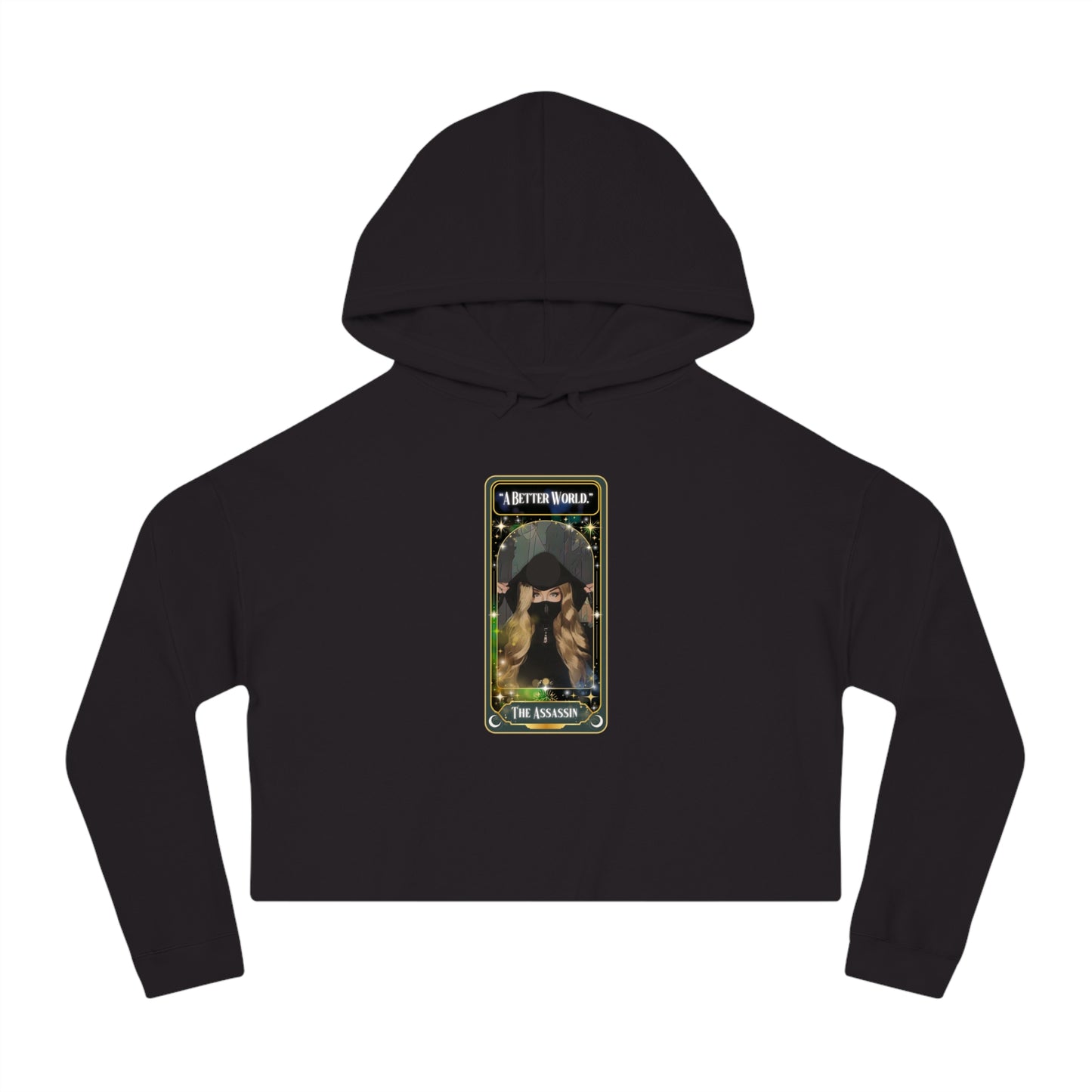 The Assassin Women’s Cropped Hooded Sweatshirt