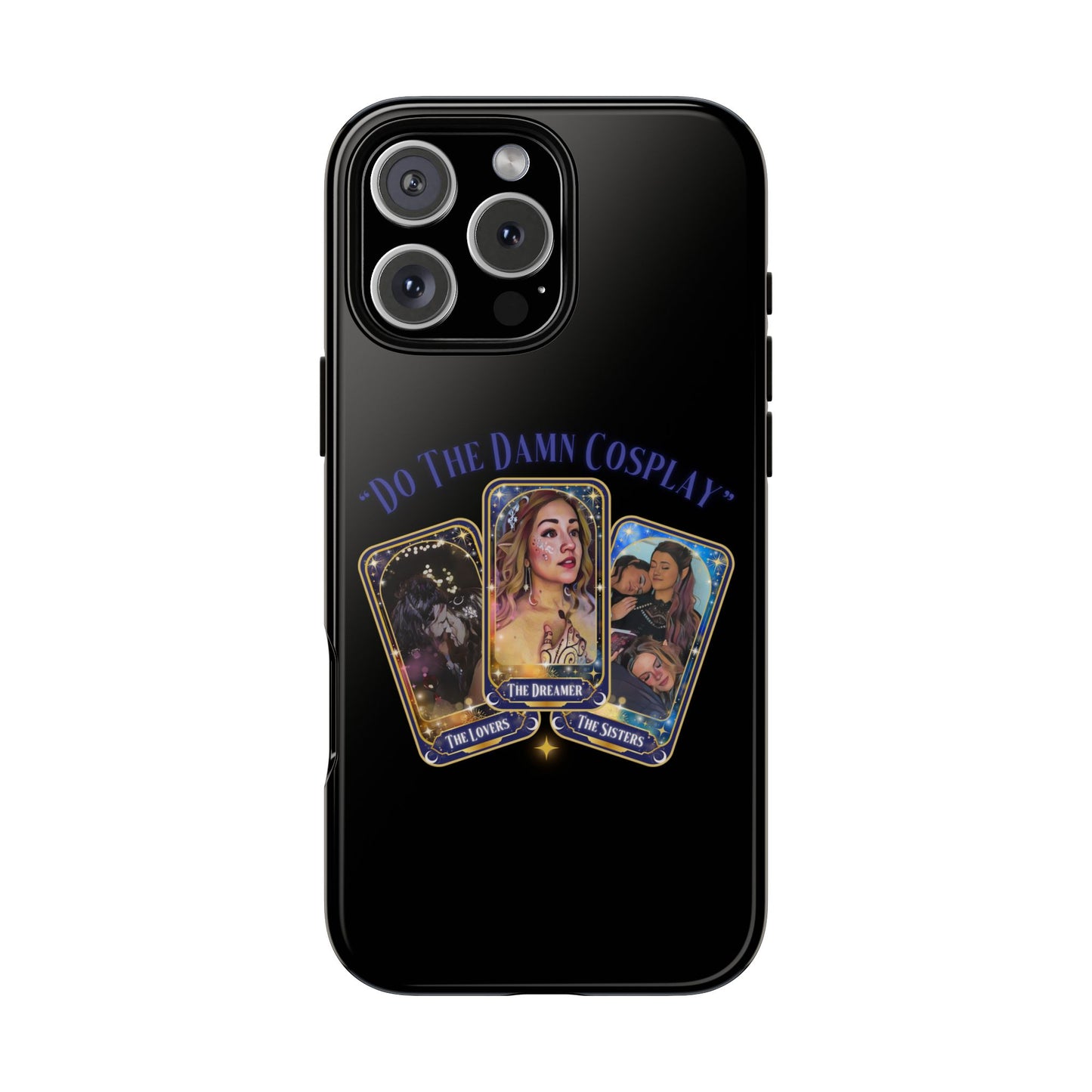 "Do the Damn Cosplay" Card Tough Phone Cases