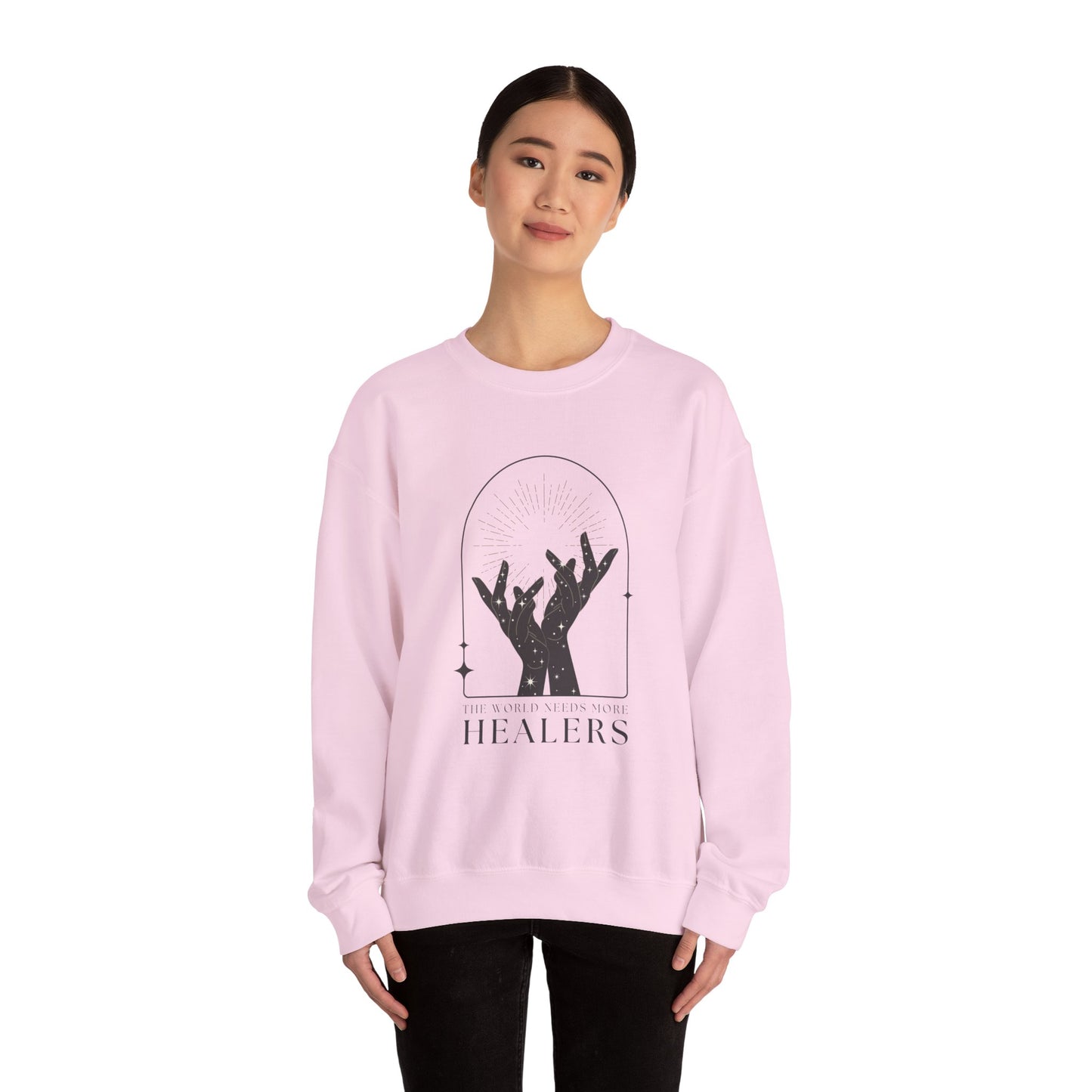 More Healers Unisex Crewneck Sweatshirt