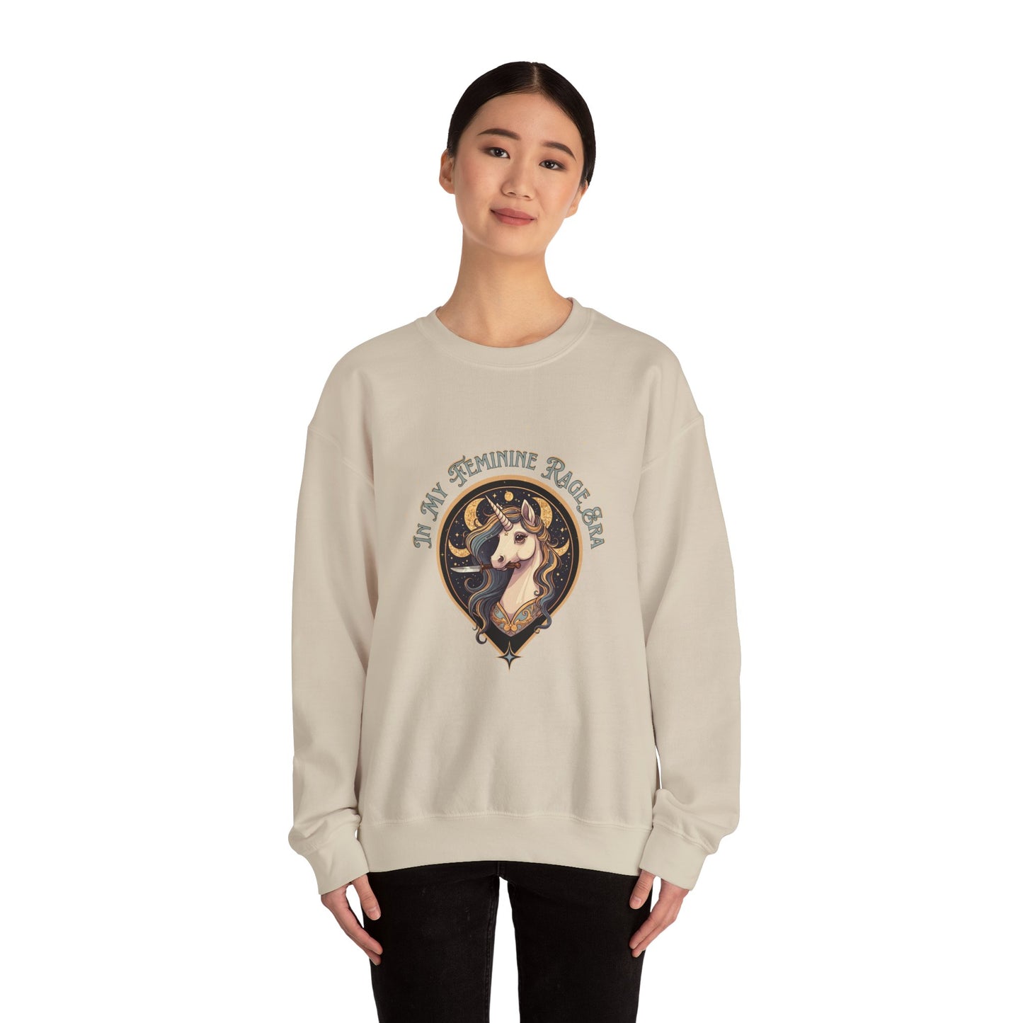 Fem Rage Era Unisex Crewneck Sweatshirt