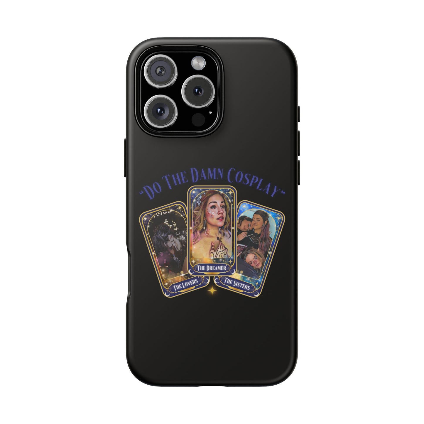 "Do the Damn Cosplay" Card Tough Phone Cases