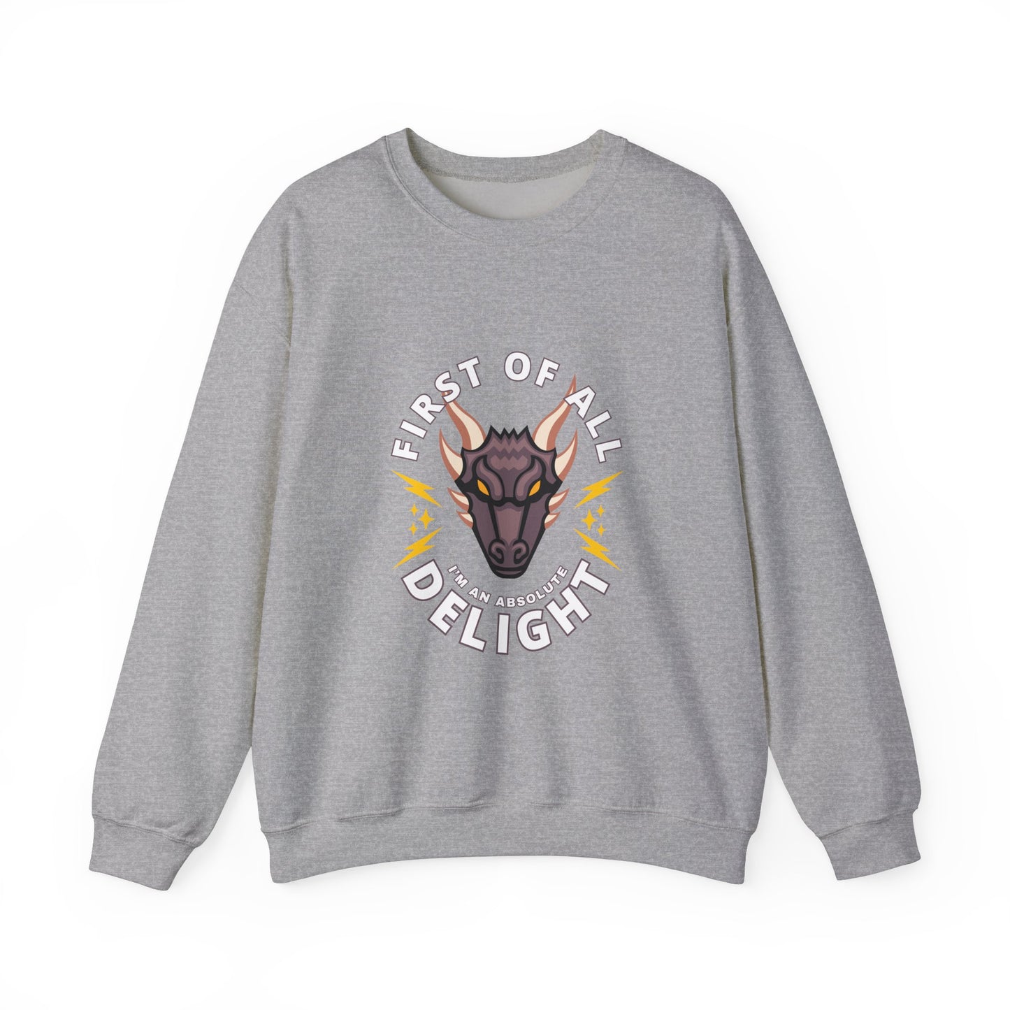 Dragon Delight Unisex Crewneck Sweatshirt