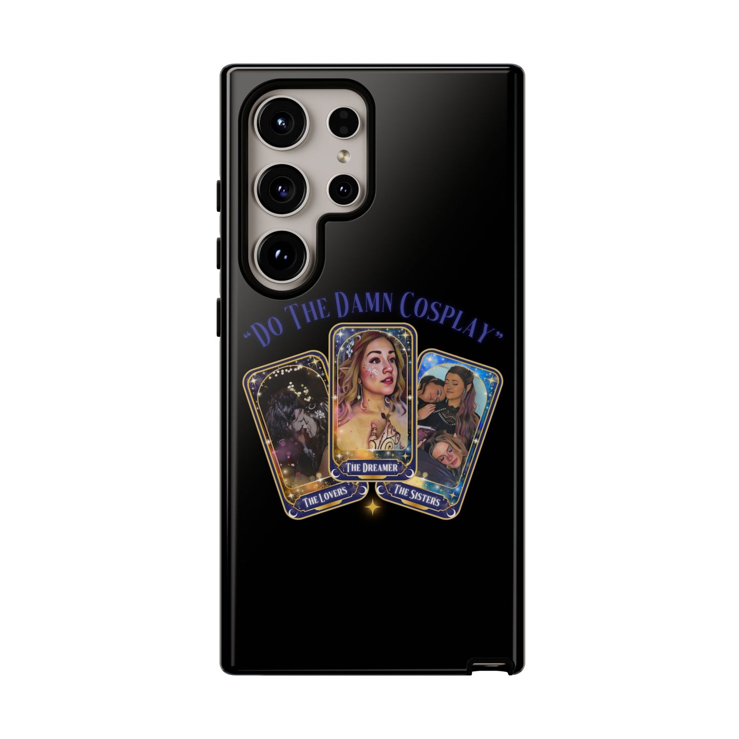 "Do the Damn Cosplay" Card Tough Phone Cases