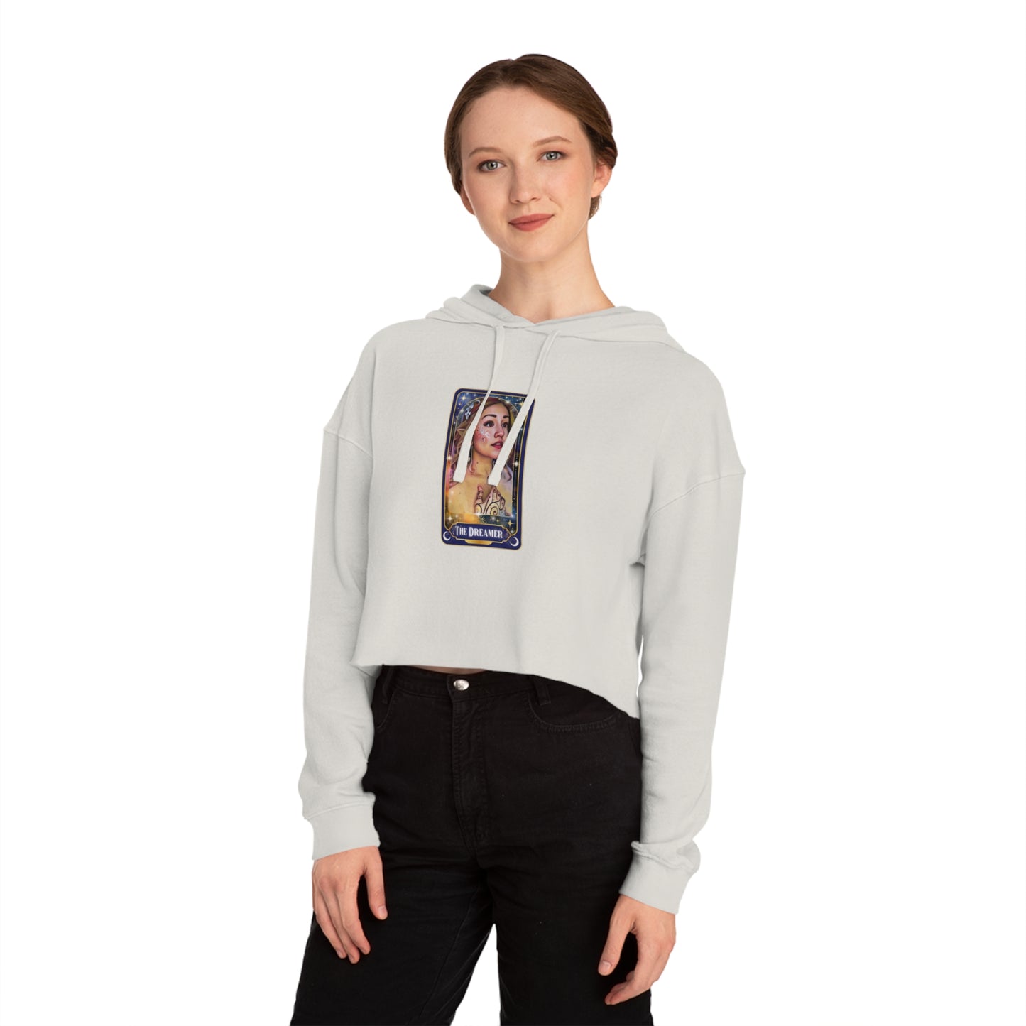 The Dreamer Women’s Cropped Hooded Sweatshirt