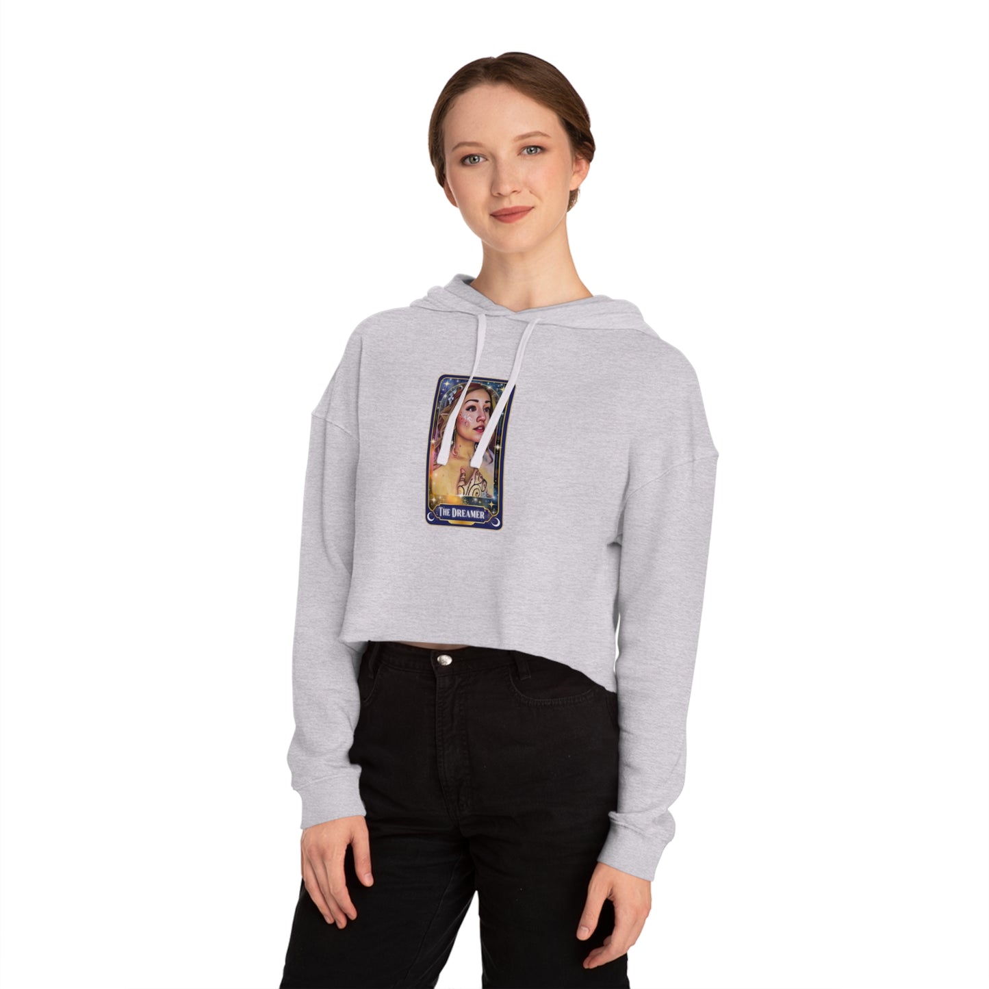 The Dreamer Women’s Cropped Hooded Sweatshirt