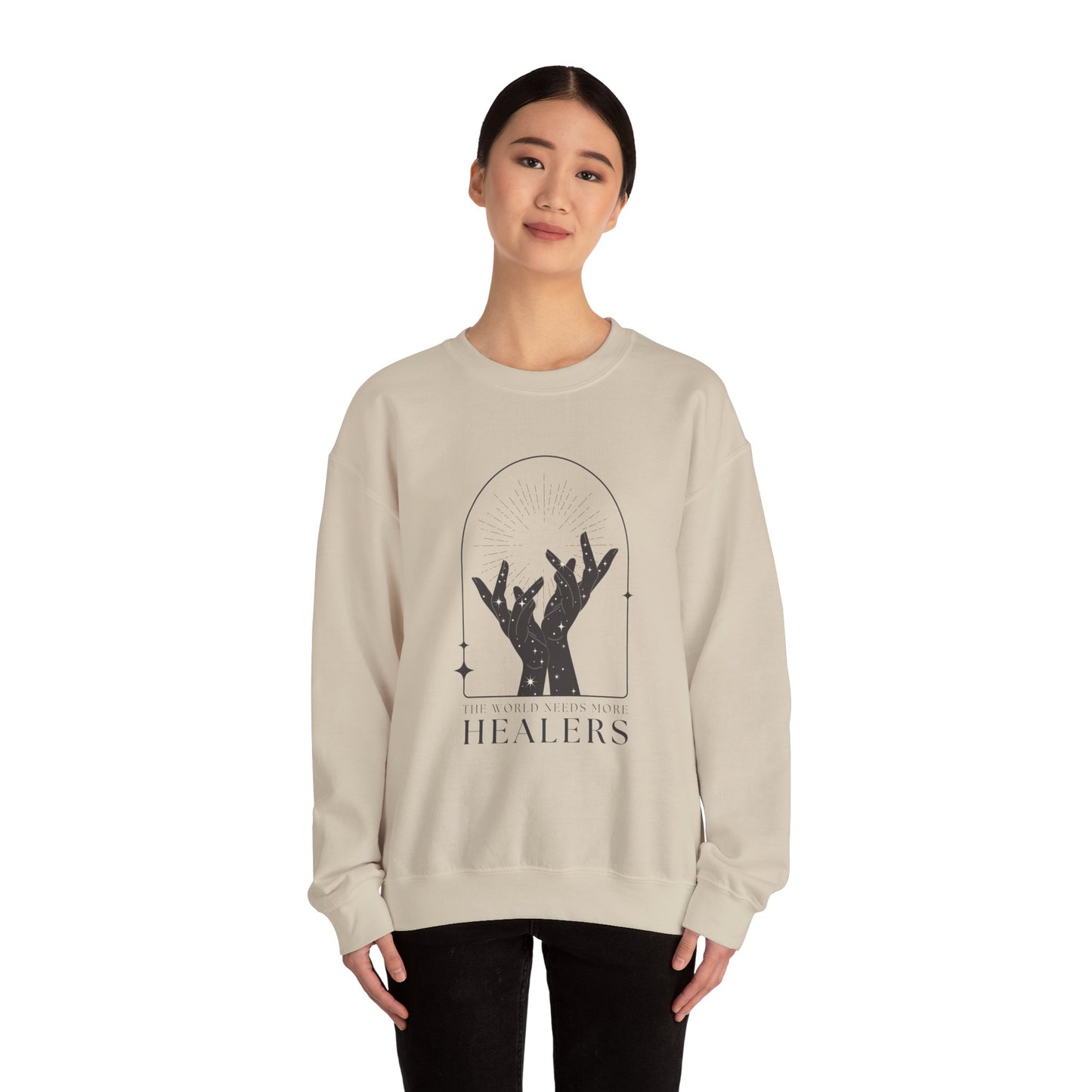 More Healers Unisex Crewneck Sweatshirt