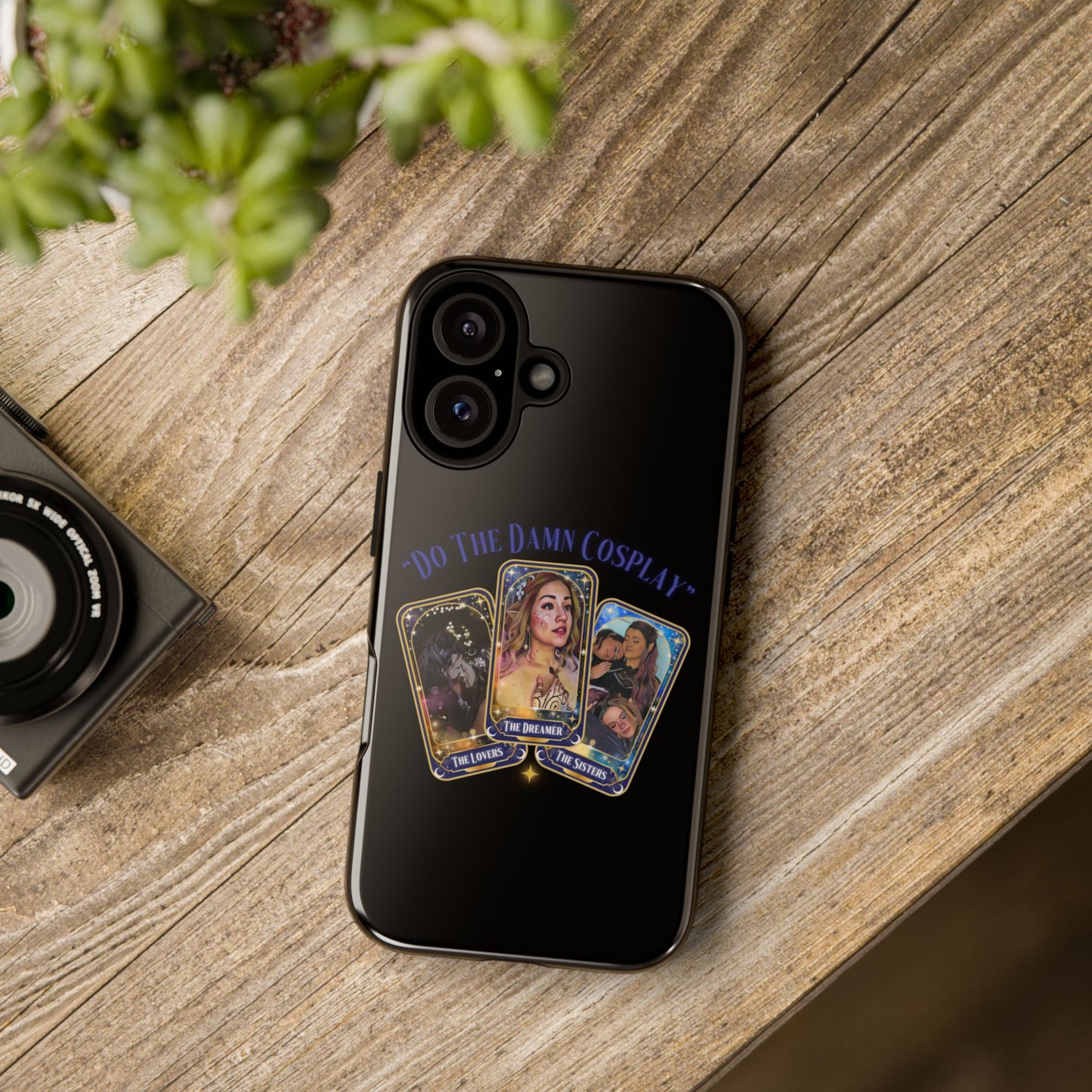 "Do the Damn Cosplay" Card Tough Phone Cases