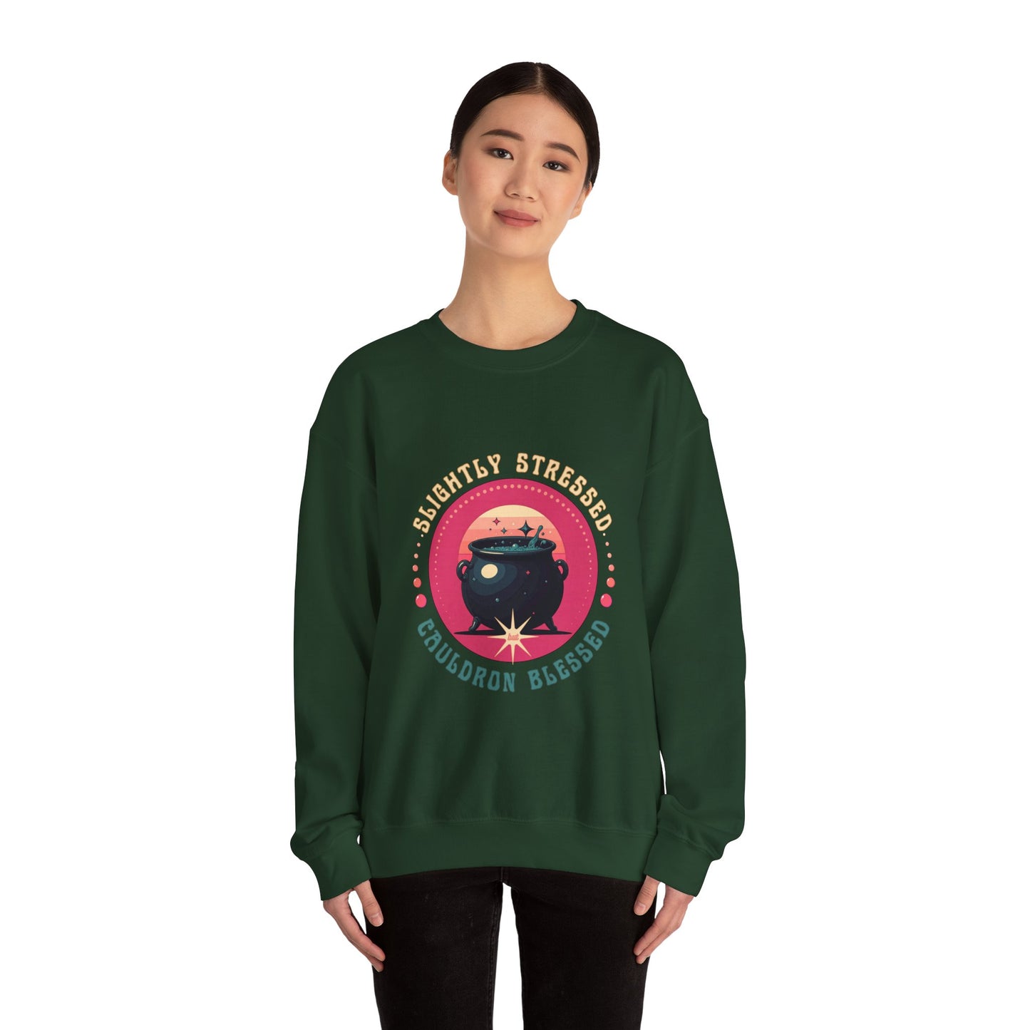 Cauldron Blessed Unisex Crewneck Sweatshirt