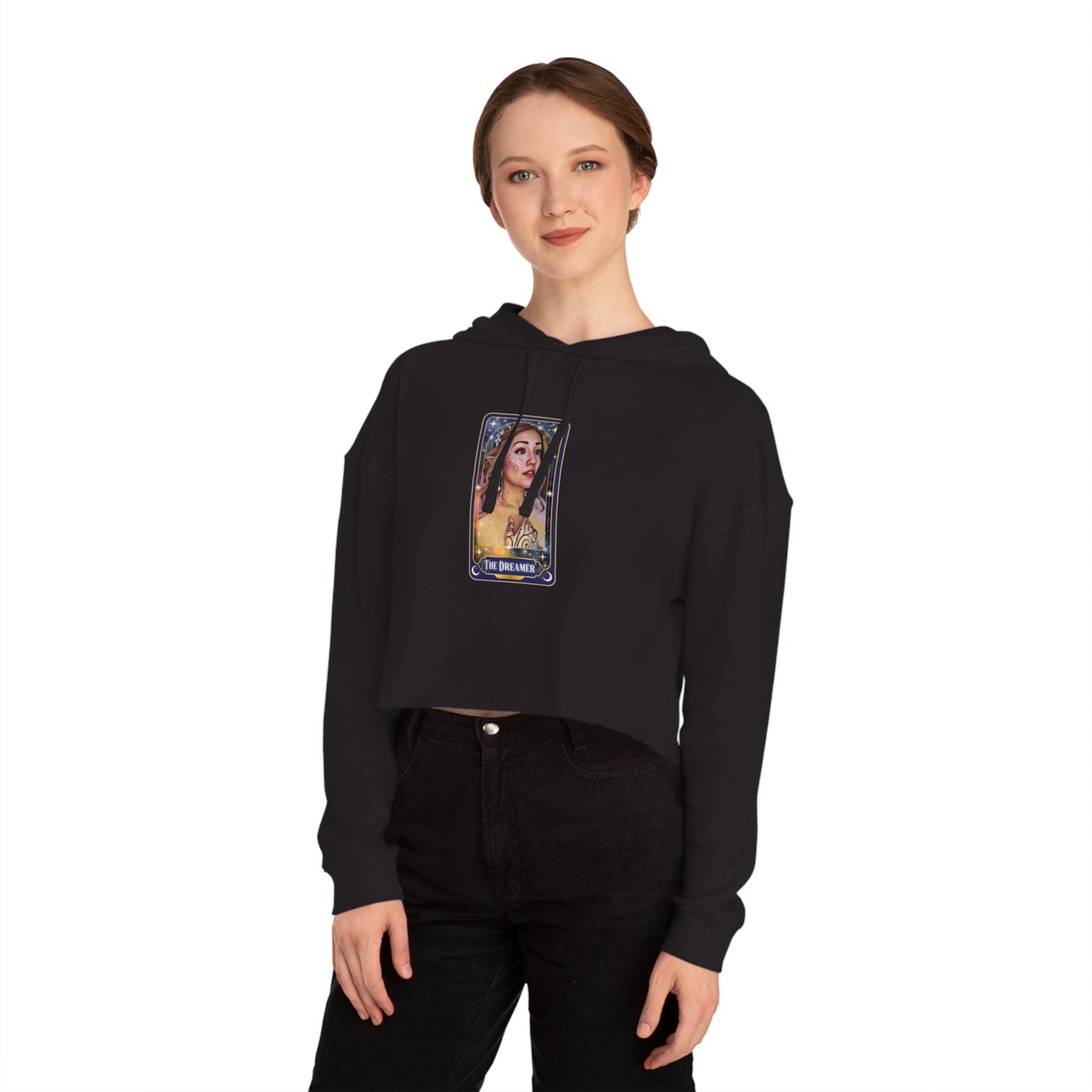 The Dreamer Women’s Cropped Hooded Sweatshirt